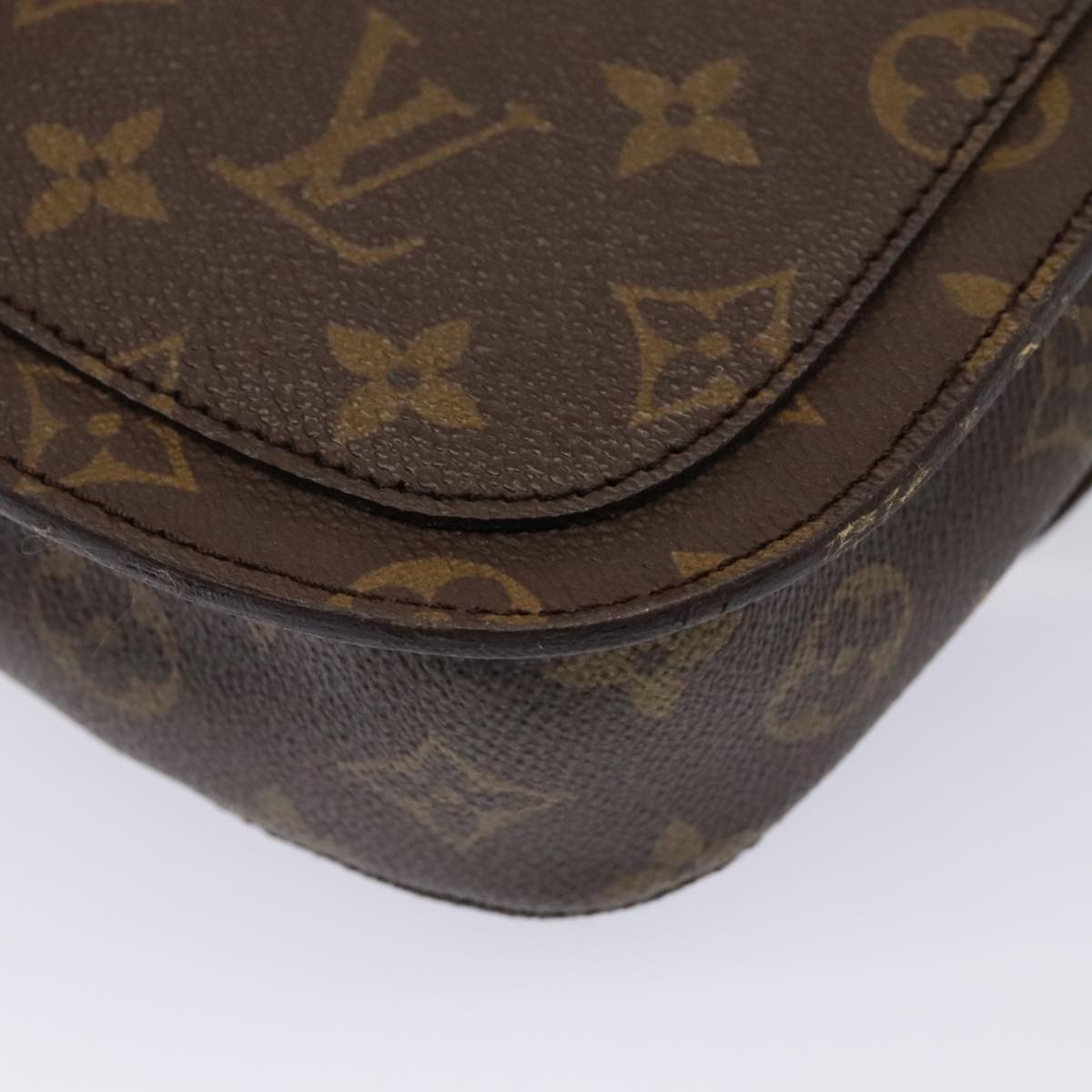 LOUIS VUITTON Monogram Saint Cloud MM Shoulder Bag M51243 LV ep5557