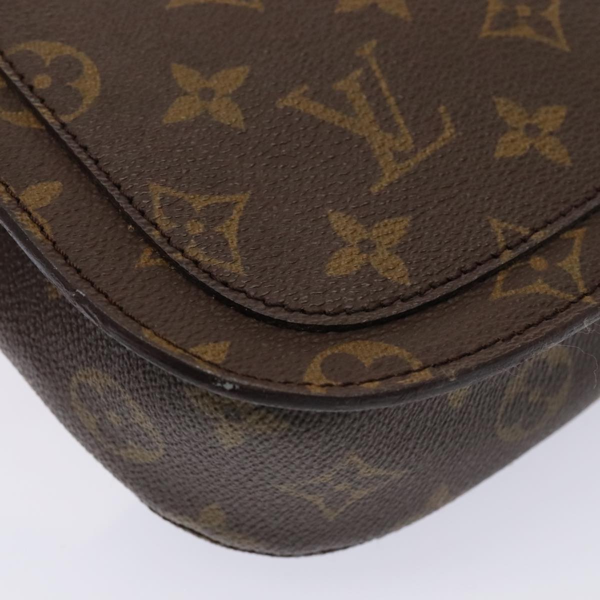 LOUIS VUITTON Monogram Saint Cloud MM Shoulder Bag M51243 LV ep5557