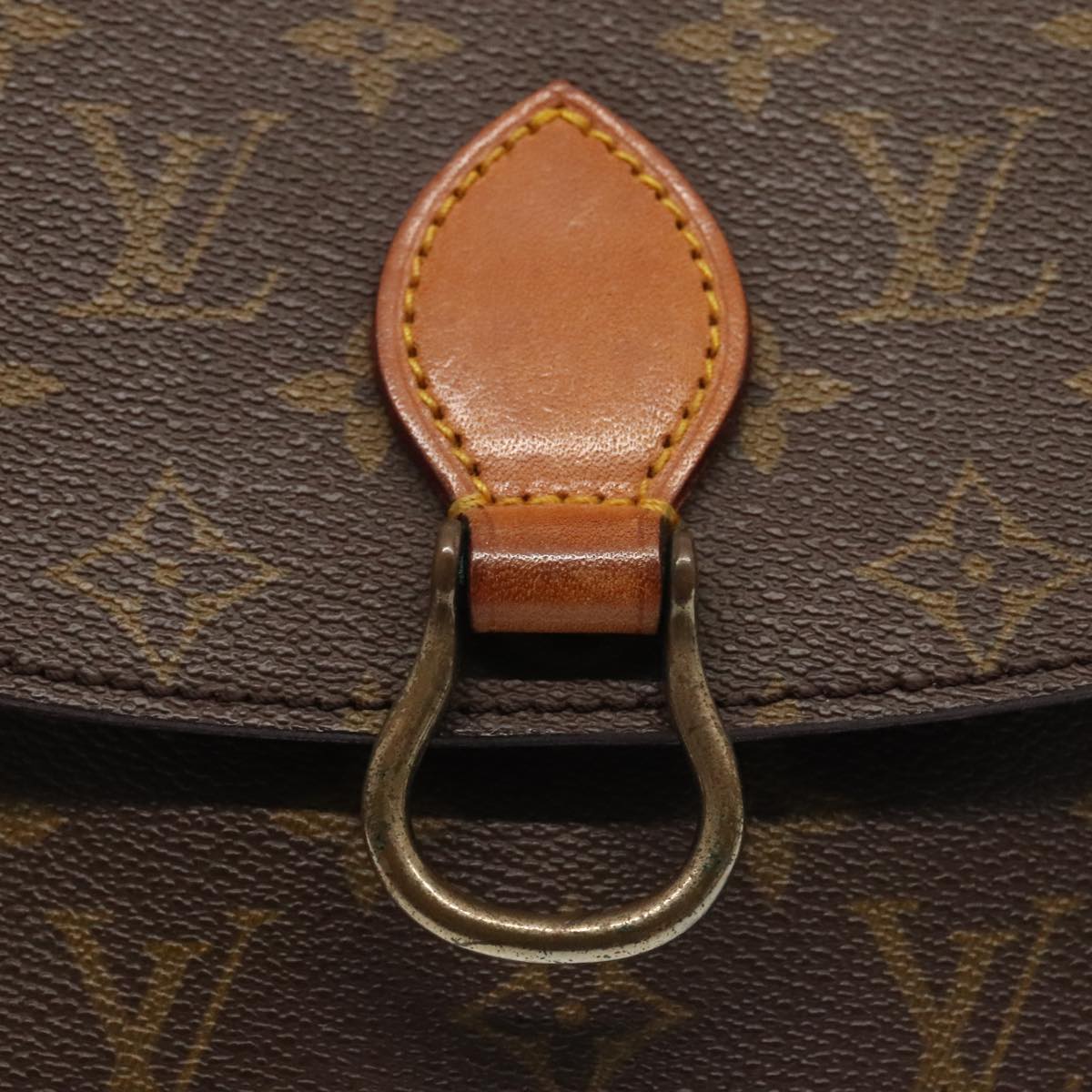 LOUIS VUITTON Monogram Saint Cloud MM Shoulder Bag M51243 LV ep5557