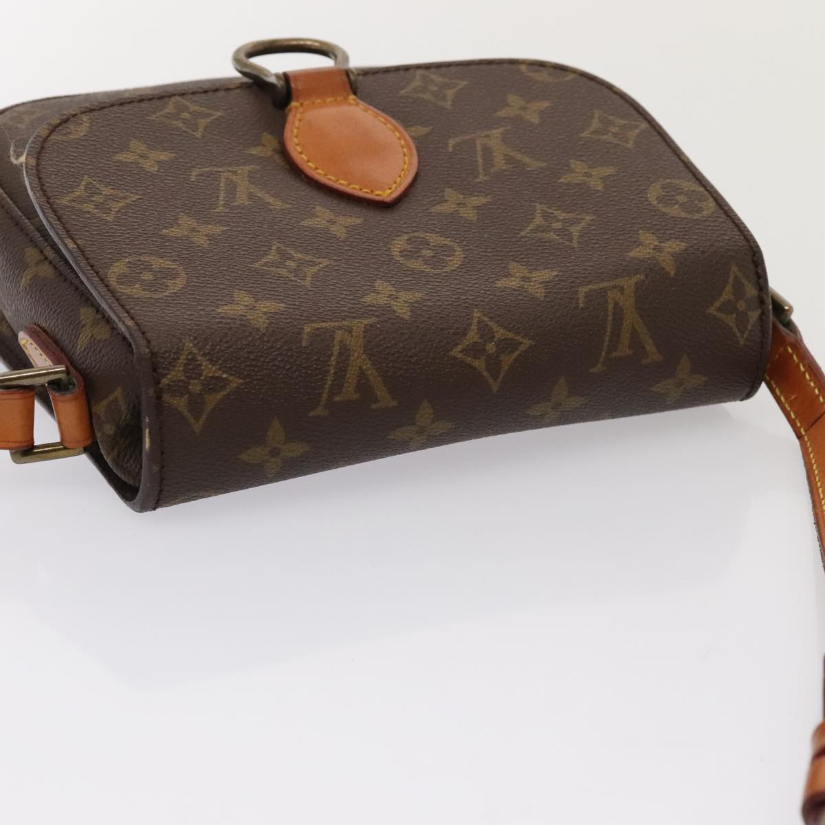 LOUIS VUITTON Monogram Saint Cloud MM Shoulder Bag M51243 LV ep5557