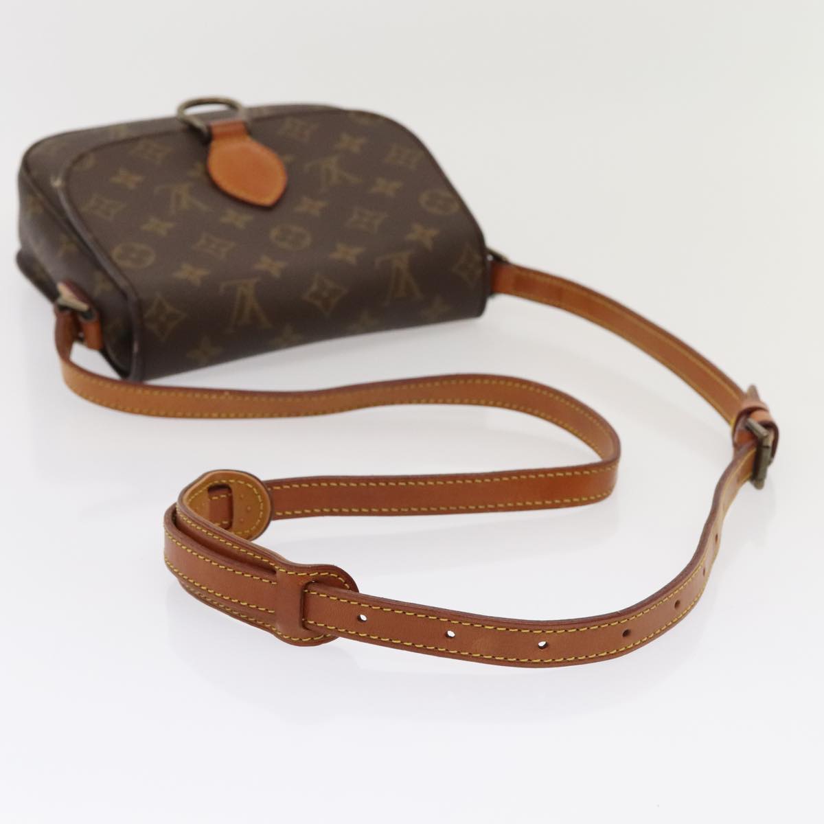 LOUIS VUITTON Monogram Saint Cloud MM Shoulder Bag M51243 LV ep5557