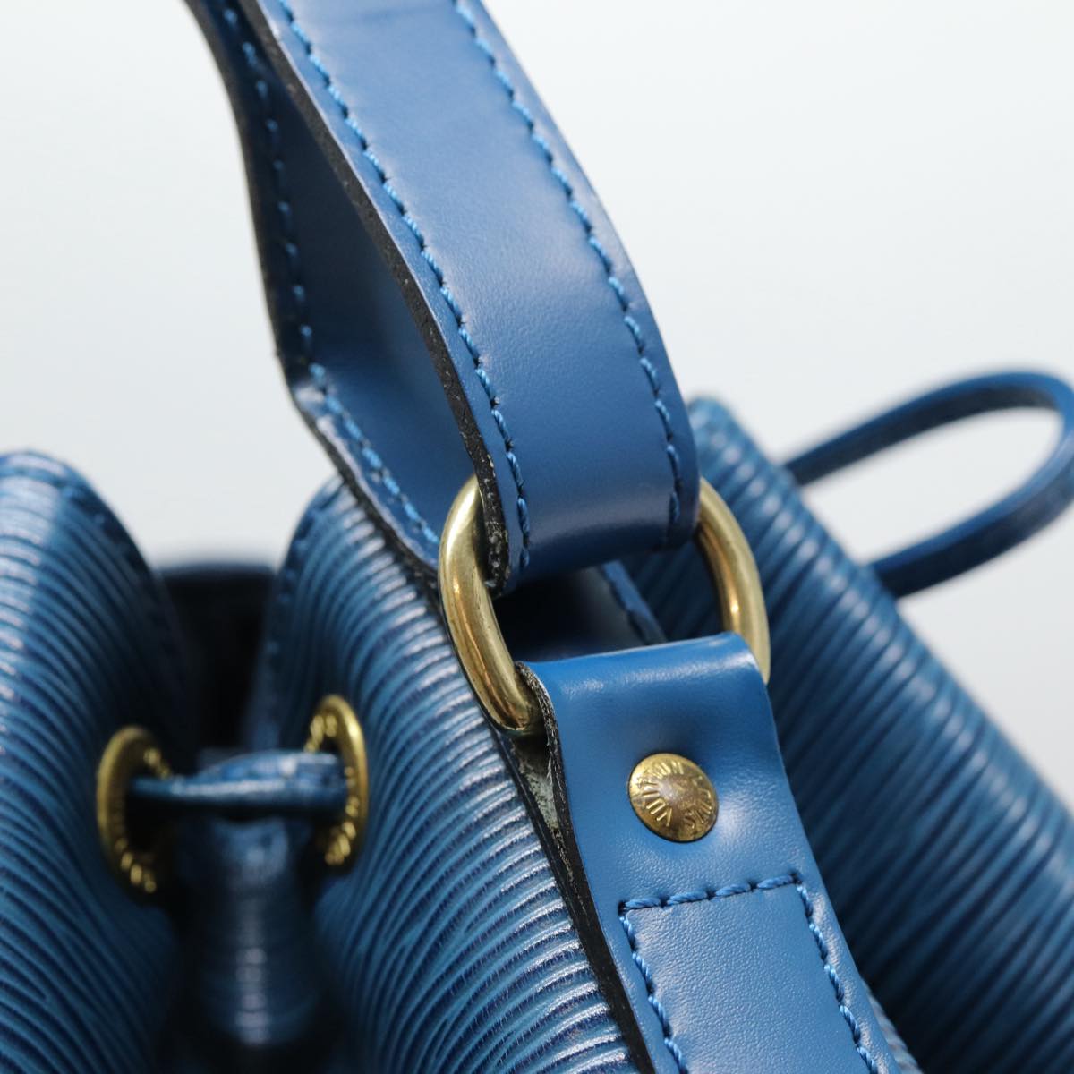 LOUIS VUITTON Epi Noe Shoulder Bag Toledo Blue M44005 LV ep5558