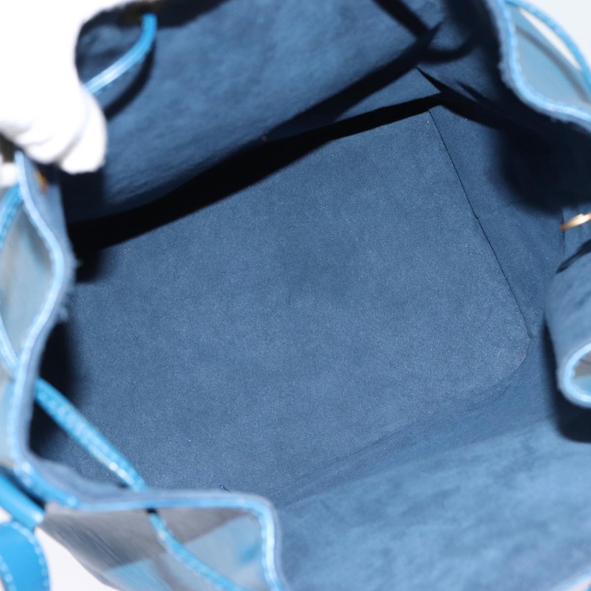 LOUIS VUITTON Epi Noe Shoulder Bag Toledo Blue M44005 LV ep5558