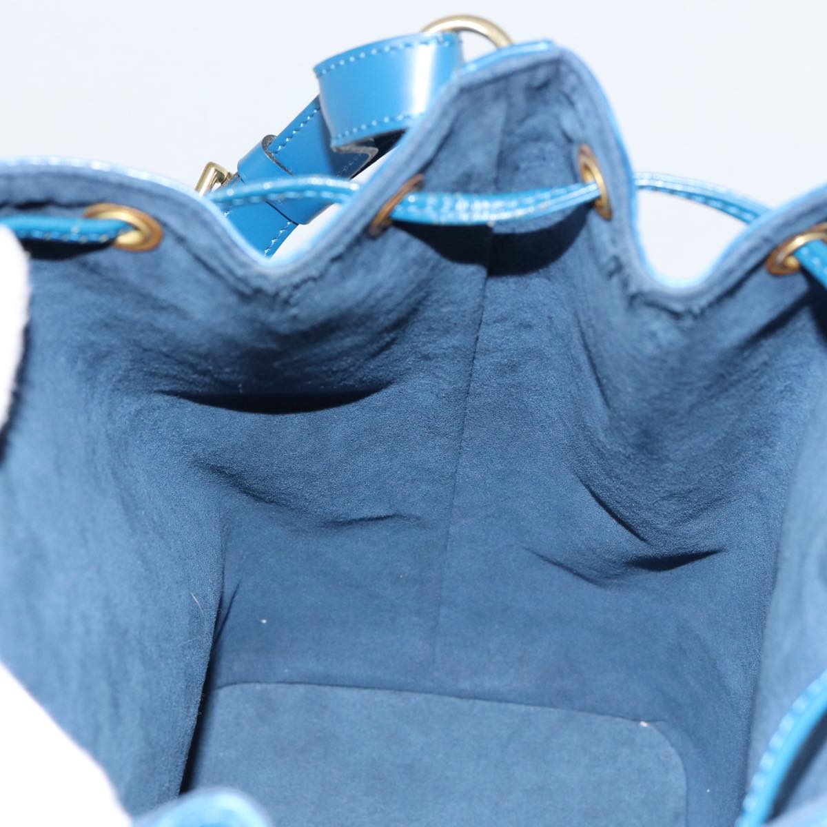 LOUIS VUITTON Epi Noe Shoulder Bag Toledo Blue M44005 LV ep5558