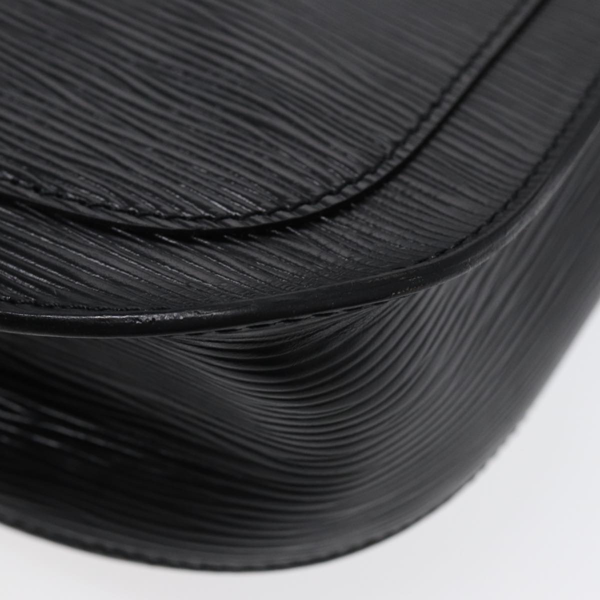 LOUIS VUITTON Epi Saint Cloud GM Shoulder Bag Black Noir M52192 LV ep5575