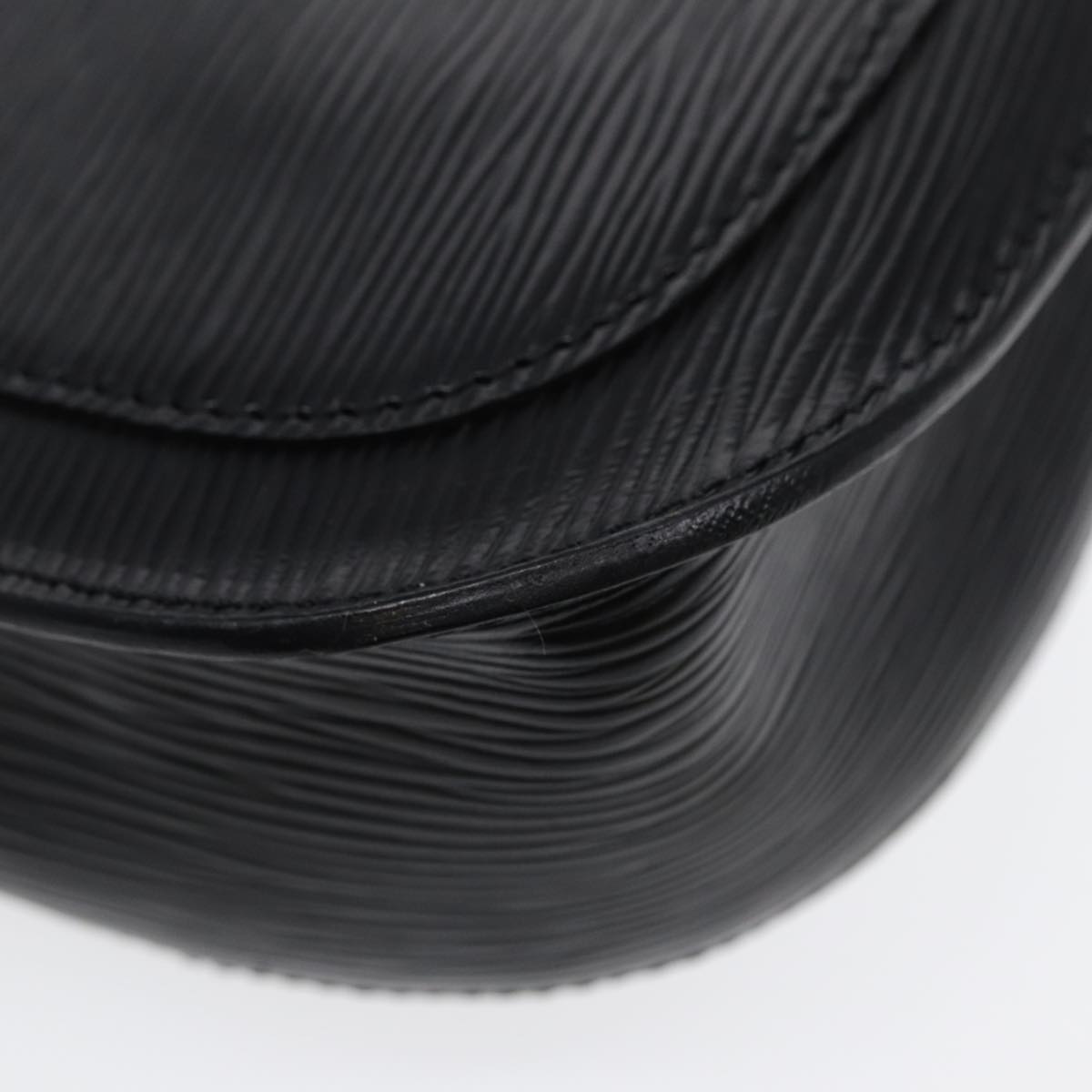 LOUIS VUITTON Epi Saint Cloud GM Shoulder Bag Black Noir M52192 LV ep5575