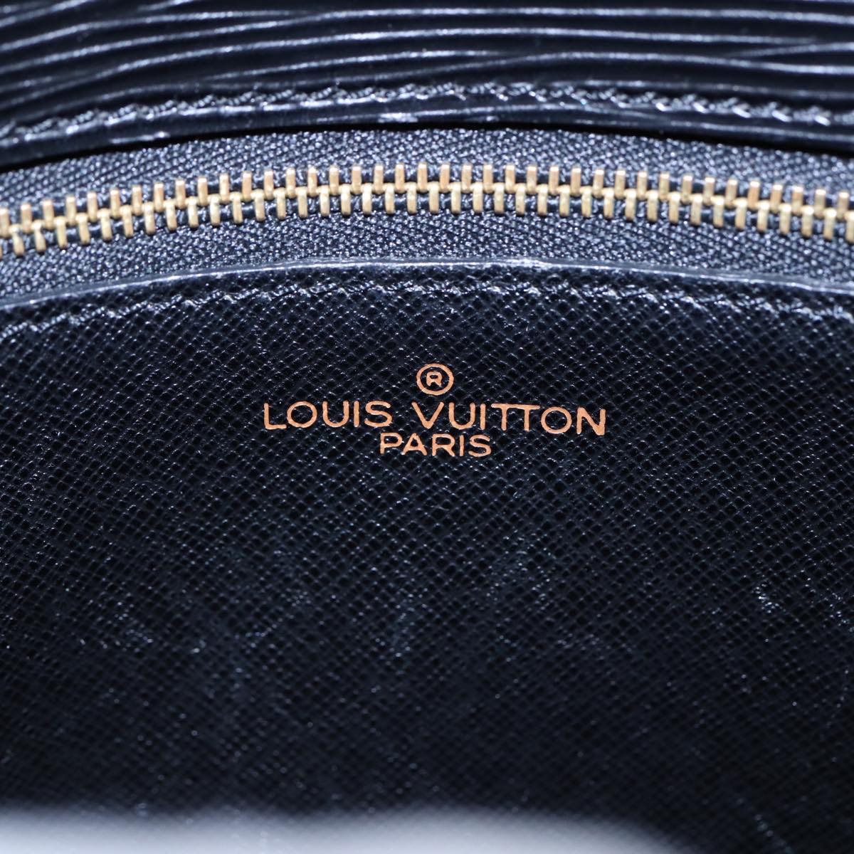 LOUIS VUITTON Epi Saint Cloud GM Shoulder Bag Black Noir M52192 LV ep5575