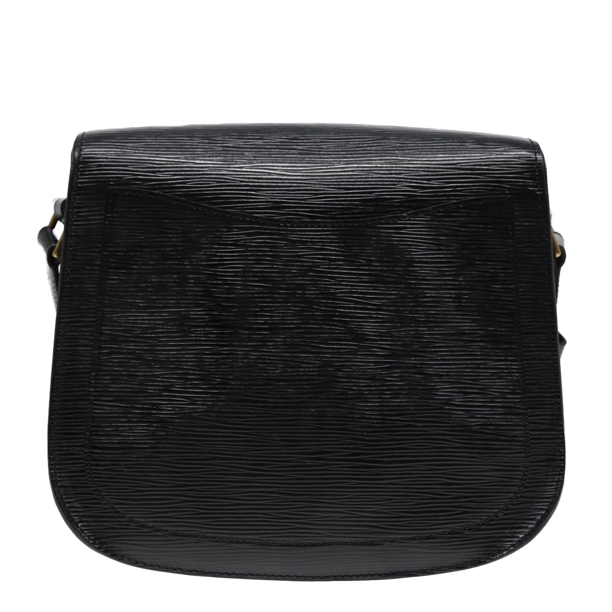 LOUIS VUITTON Epi Saint Cloud GM Shoulder Bag Black Noir M52192 LV ep5575