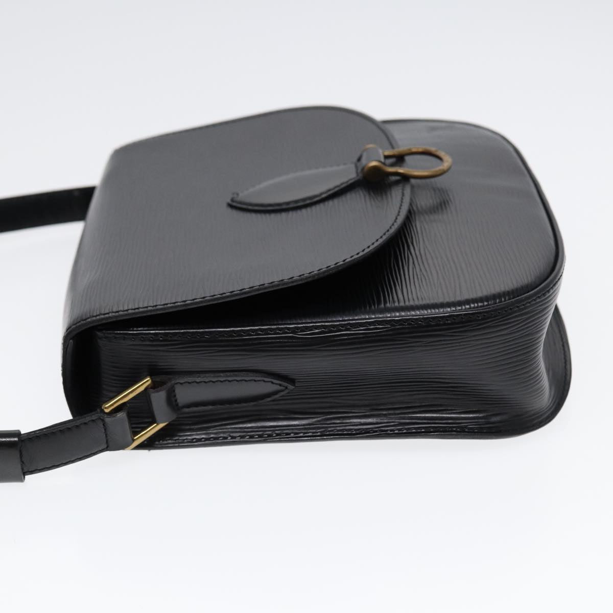 LOUIS VUITTON Epi Saint Cloud GM Shoulder Bag Black Noir M52192 LV ep5575