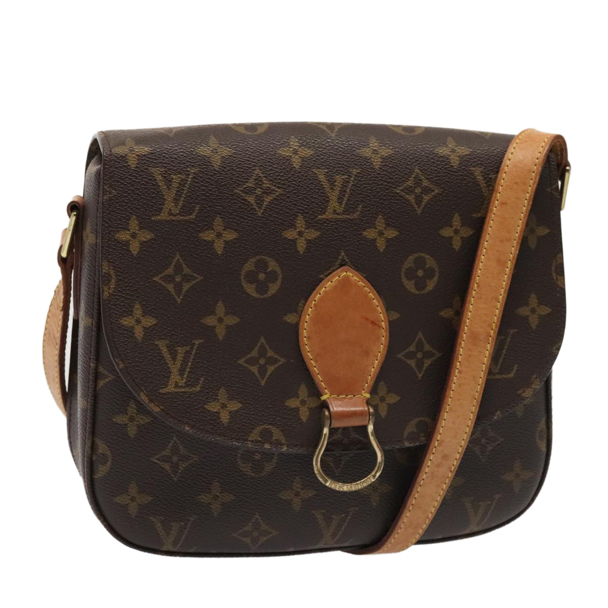 LOUIS VUITTON Monogram Saint Cloud GM Shoulder Bag M51242 LV ep5577
