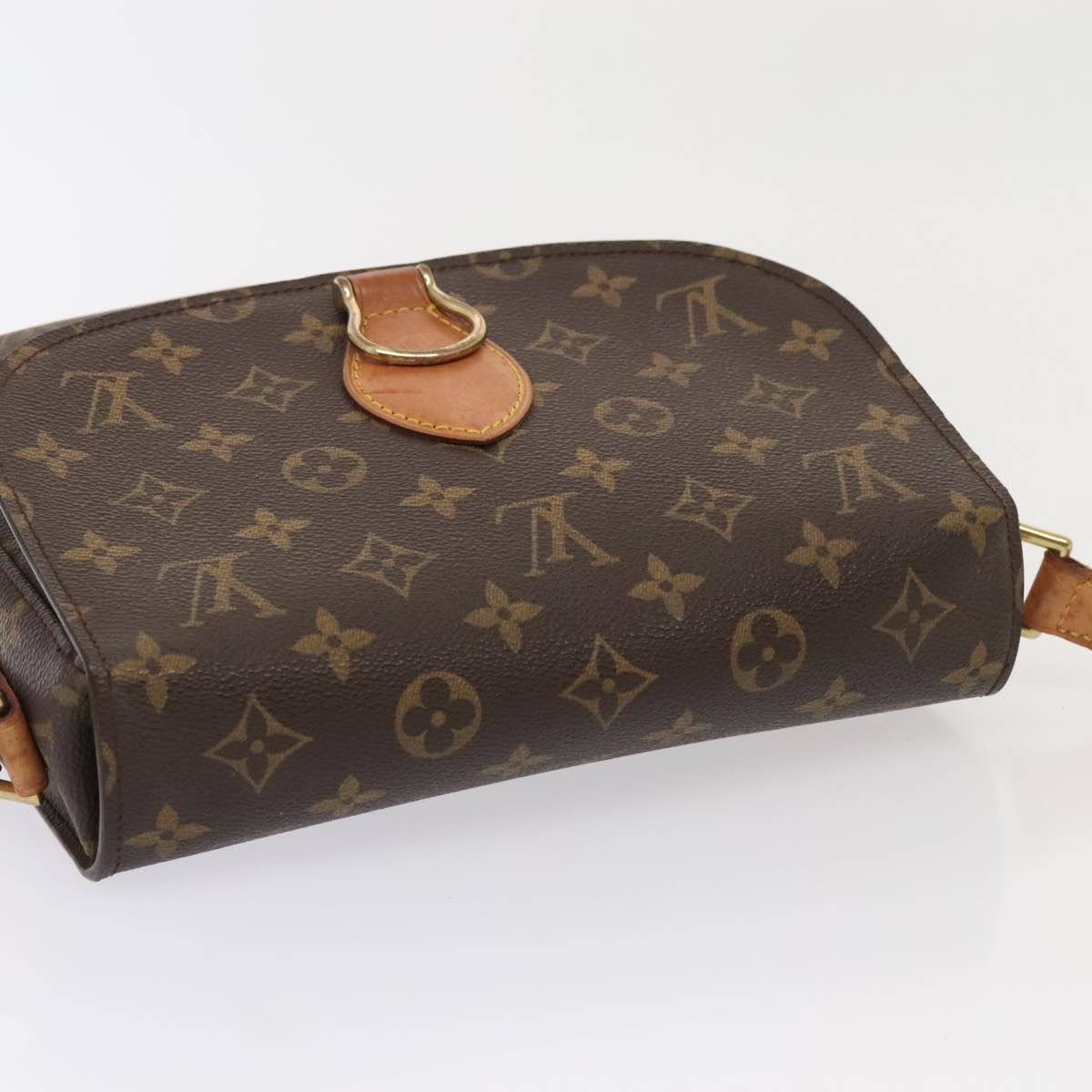 LOUIS VUITTON Monogram Saint Cloud GM Shoulder Bag M51242 LV ep5577