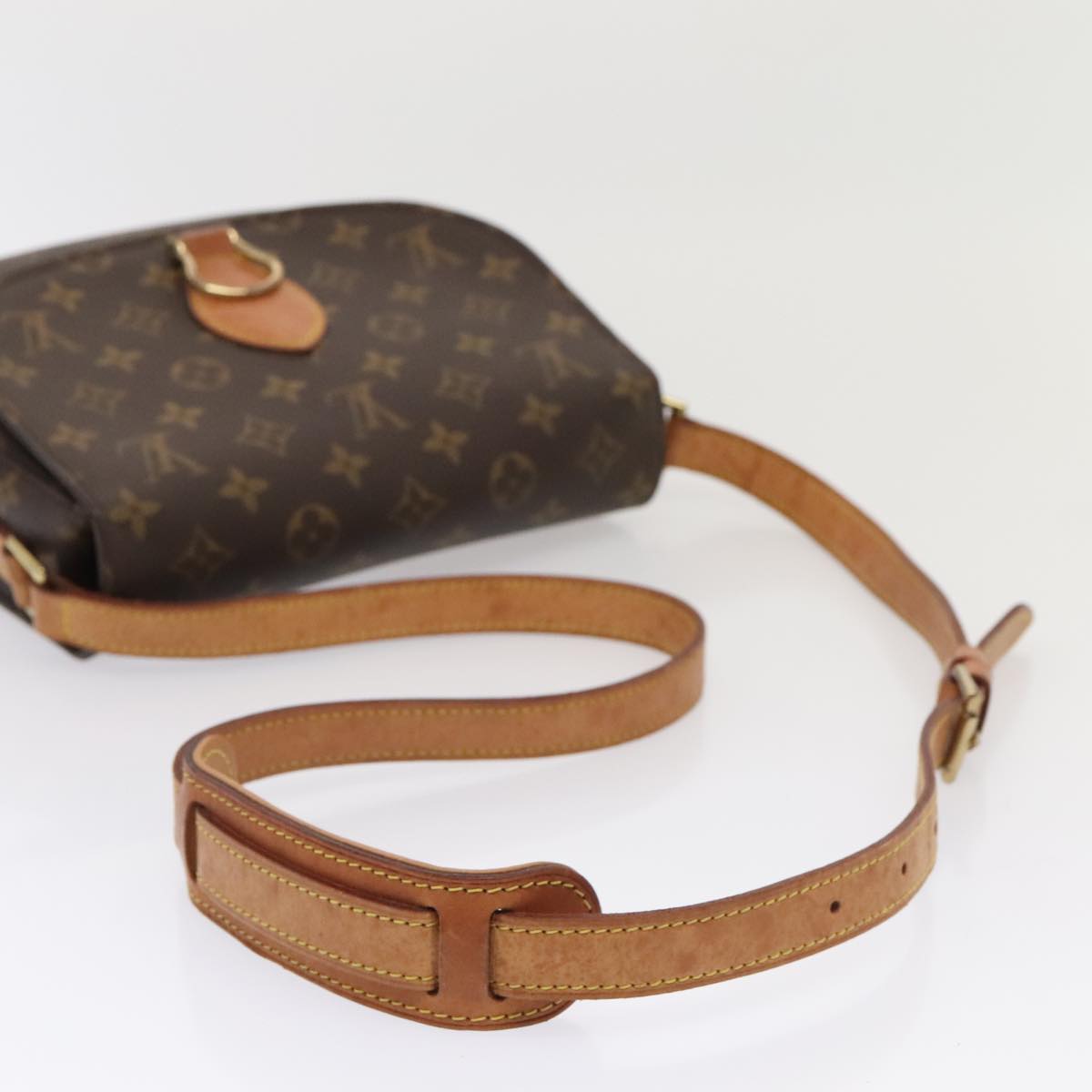 LOUIS VUITTON Monogram Saint Cloud GM Shoulder Bag M51242 LV ep5577