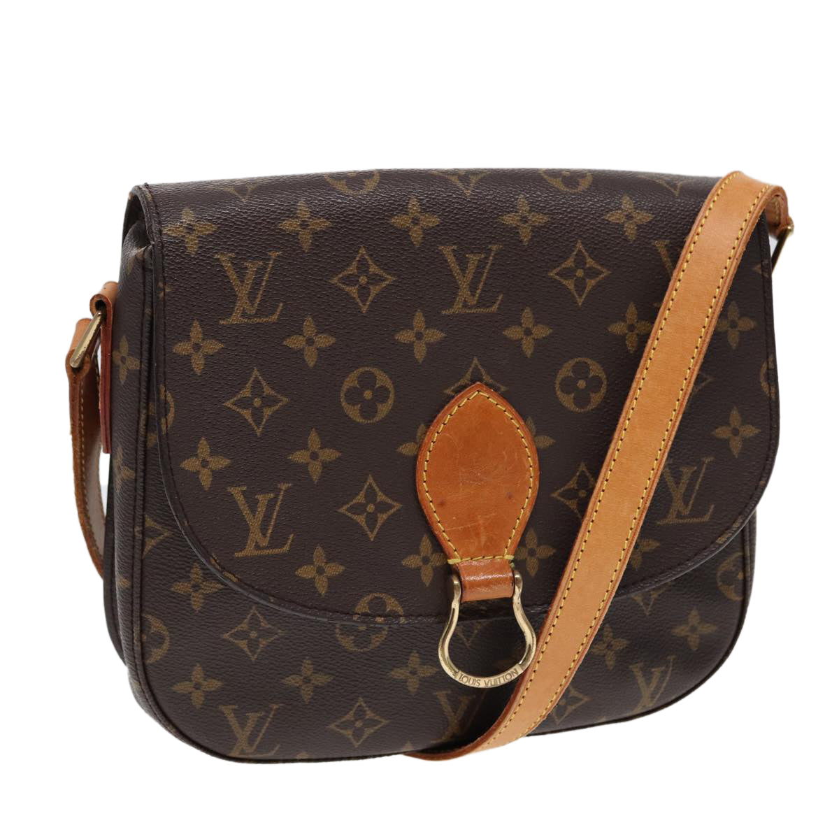 LOUIS VUITTON Monogram Saint Cloud GM Shoulder Bag M51242 LV ep5611