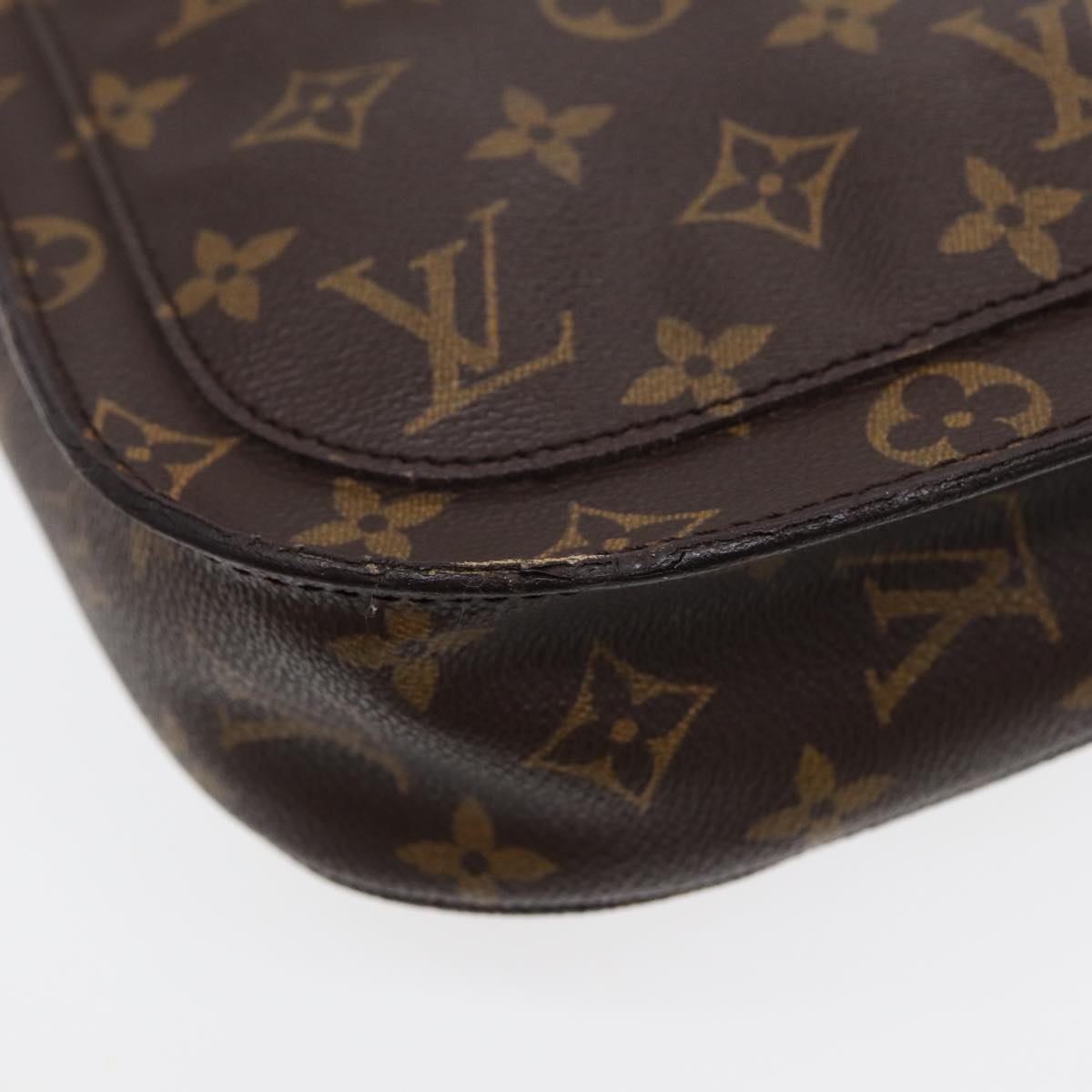 LOUIS VUITTON Monogram Saint Cloud GM Shoulder Bag M51242 LV ep5611
