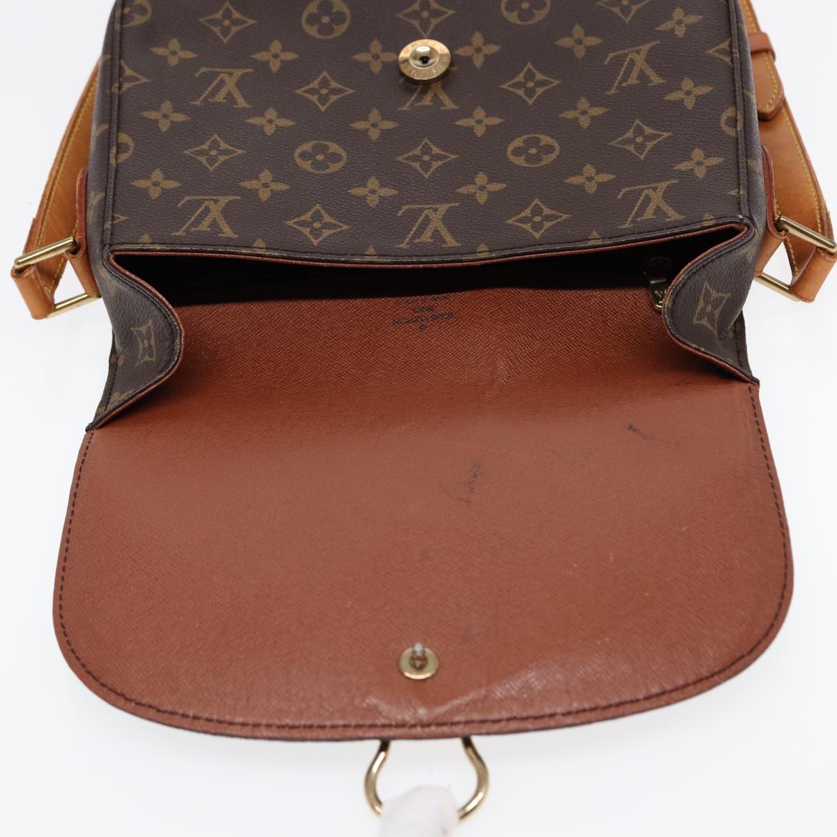 LOUIS VUITTON Monogram Saint Cloud GM Shoulder Bag M51242 LV ep5611
