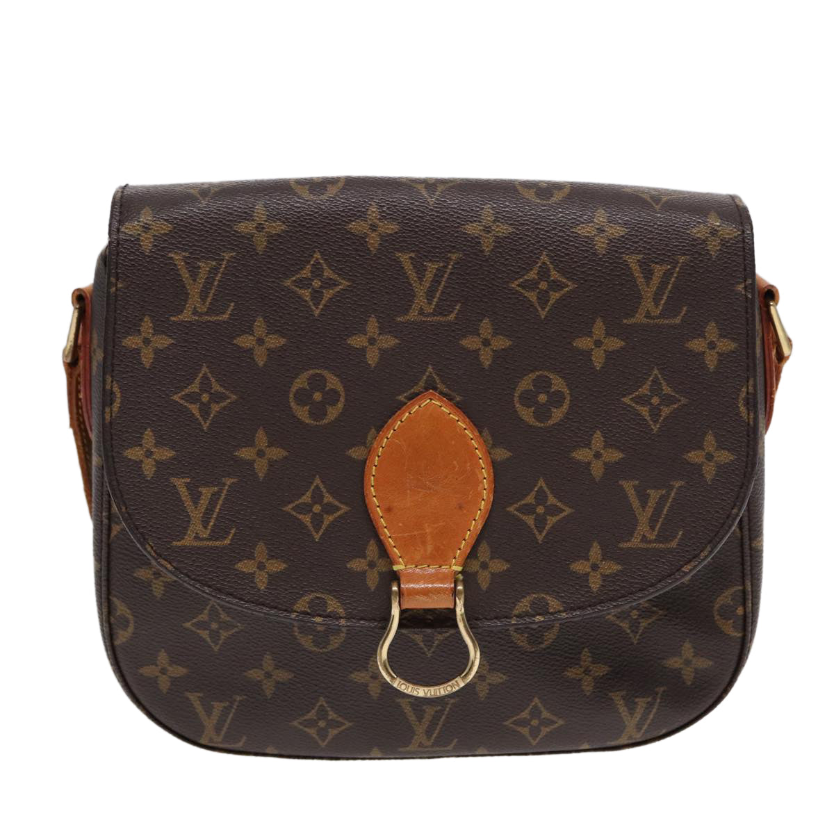 LOUIS VUITTON Monogram Saint Cloud GM Shoulder Bag M51242 LV ep5611