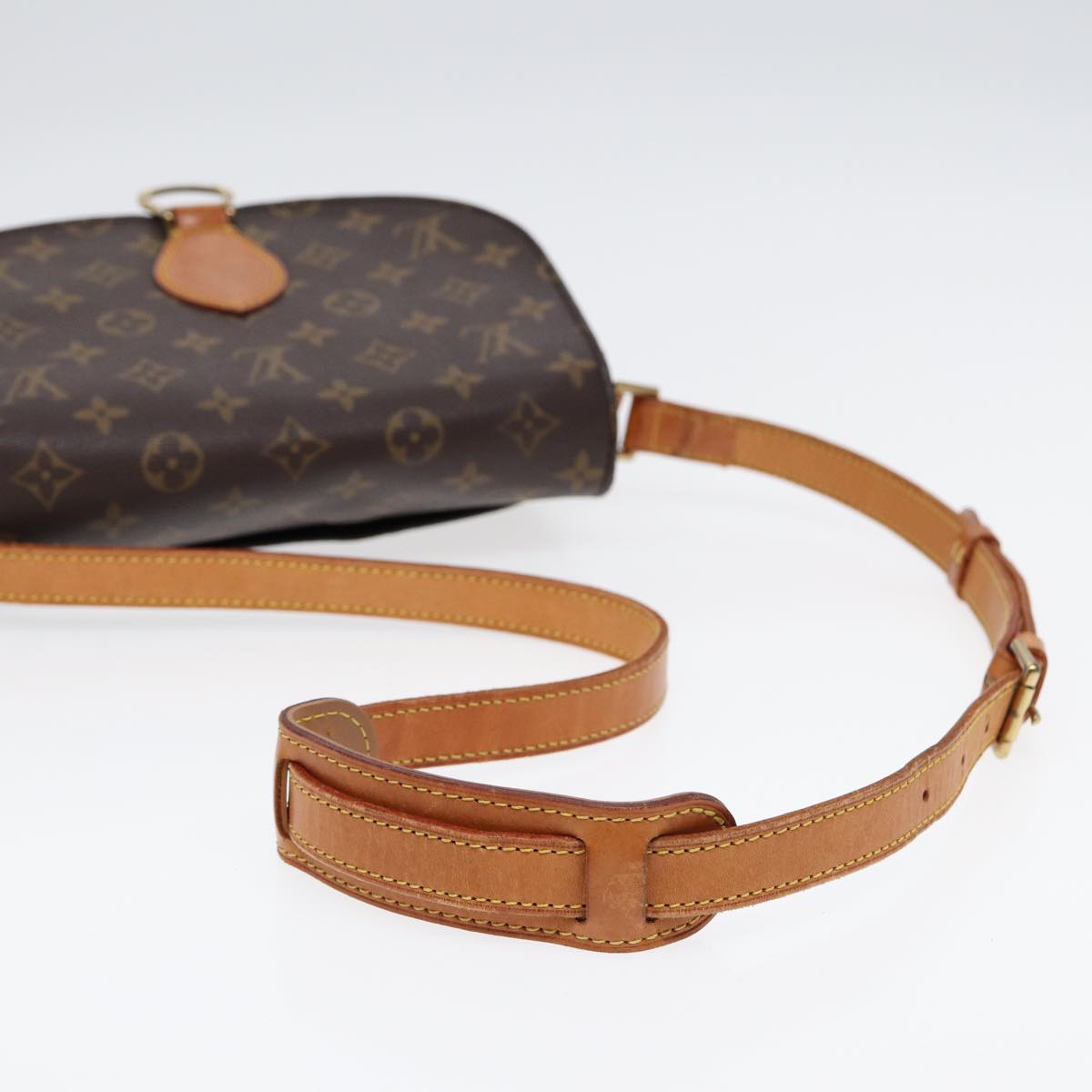 LOUIS VUITTON Monogram Saint Cloud GM Shoulder Bag M51242 LV ep5611