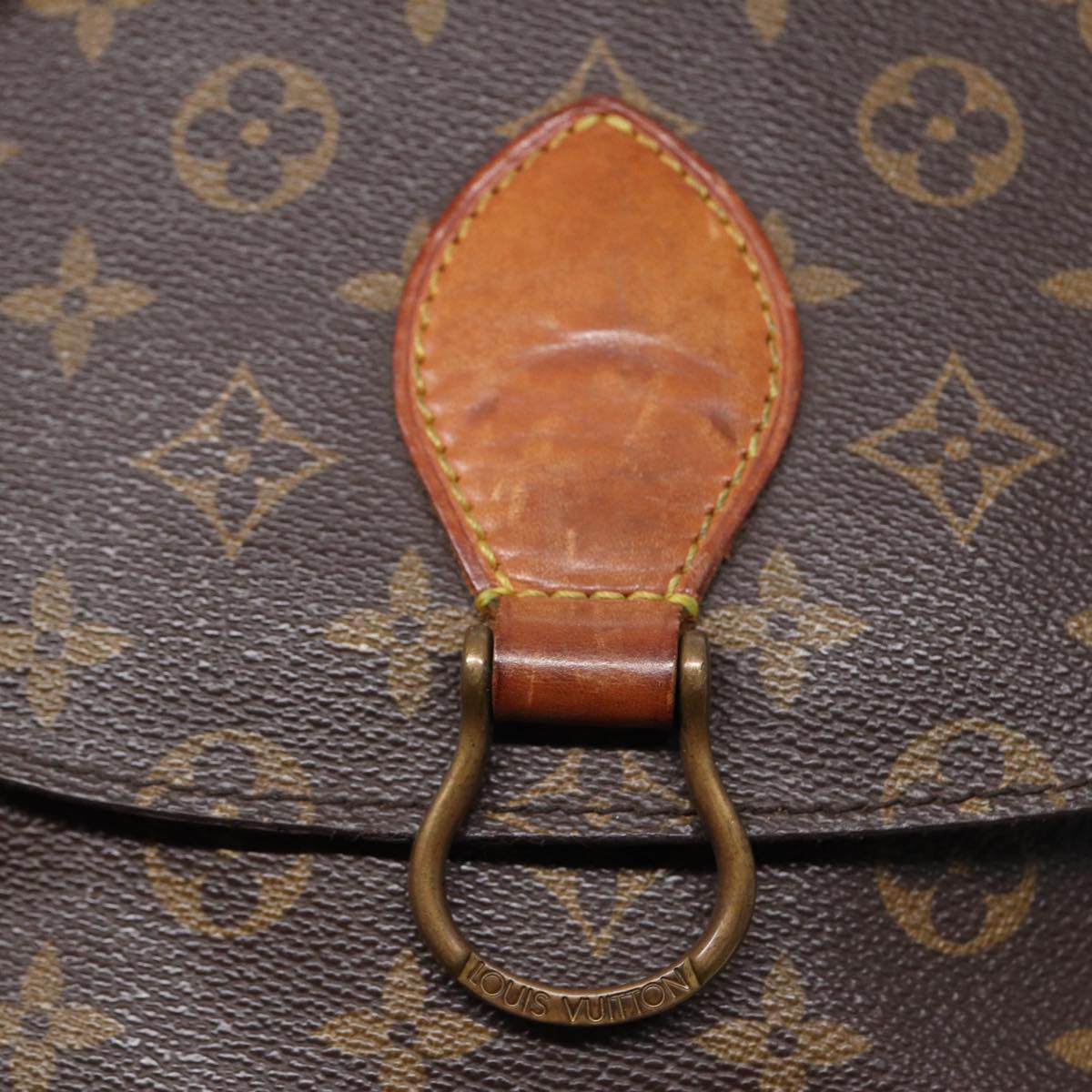 LOUIS VUITTON Monogram Saint Cloud GM Shoulder Bag M51242 LV ep5612