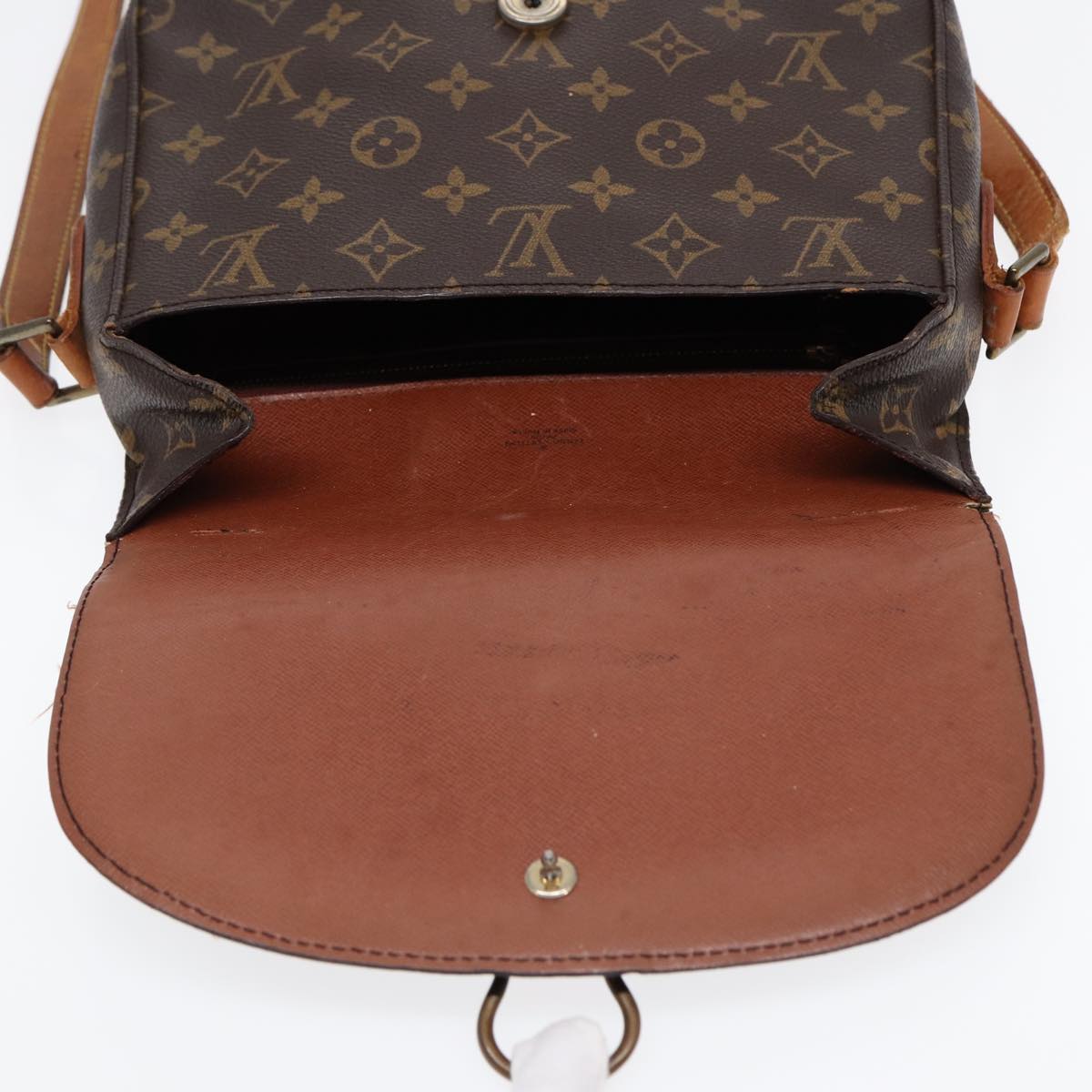 LOUIS VUITTON Monogram Saint Cloud GM Shoulder Bag M51242 LV ep5612