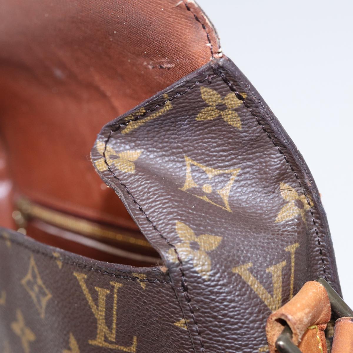 LOUIS VUITTON Monogram Saint Cloud GM Shoulder Bag M51242 LV ep5612
