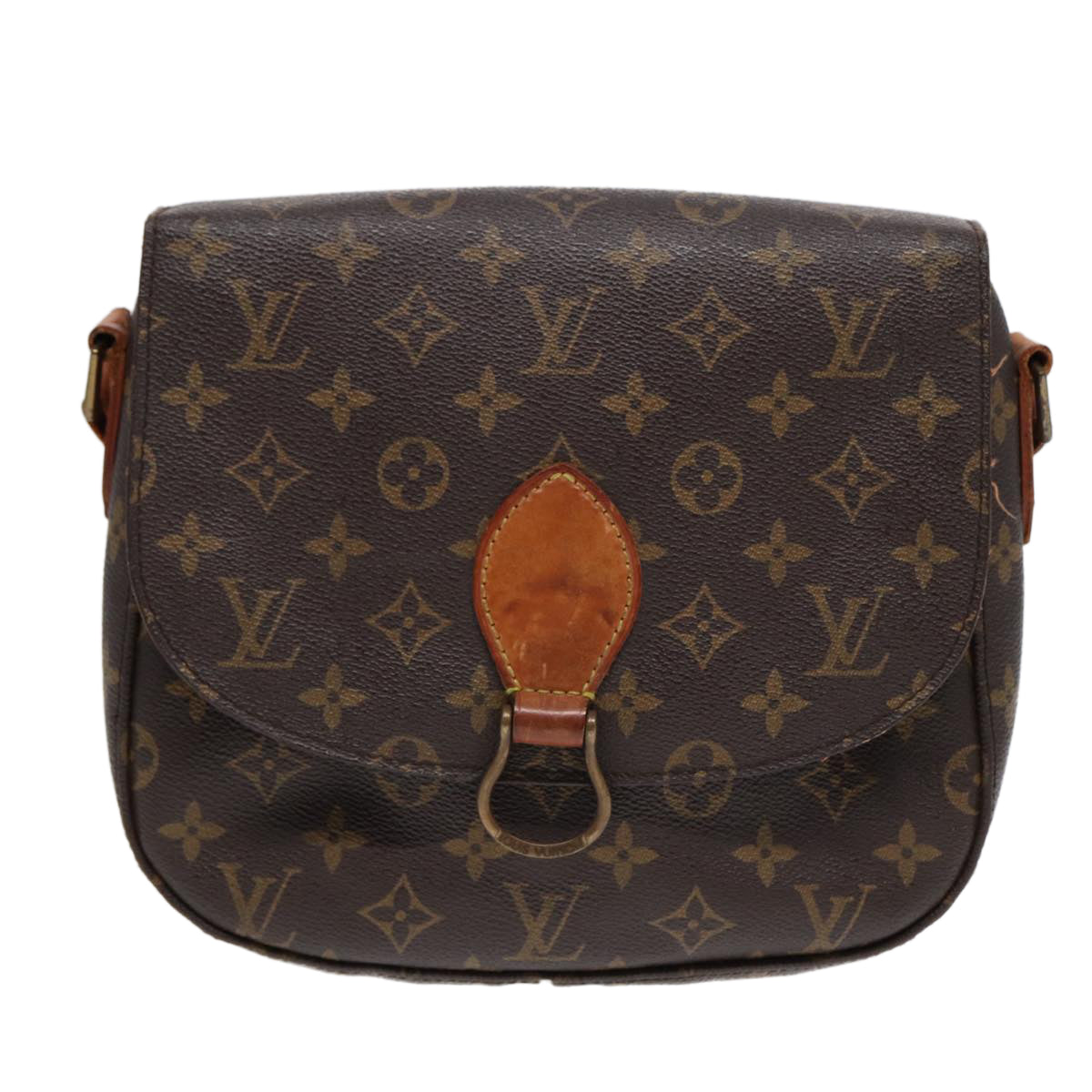 LOUIS VUITTON Monogram Saint Cloud GM Shoulder Bag M51242 LV ep5612