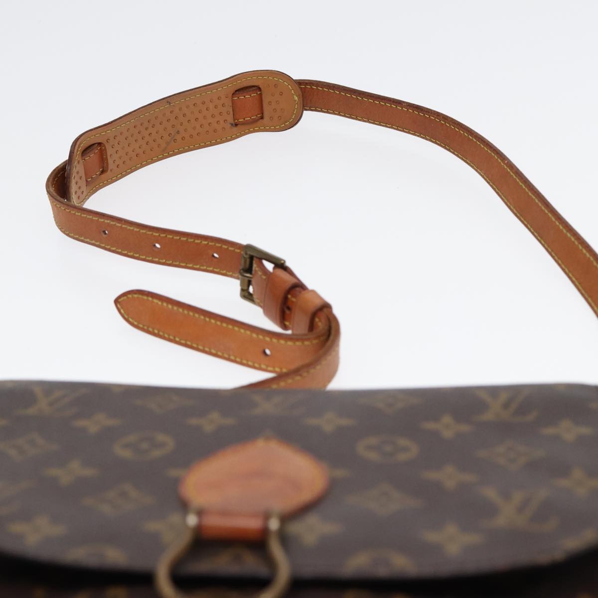 LOUIS VUITTON Monogram Saint Cloud GM Shoulder Bag M51242 LV ep5612