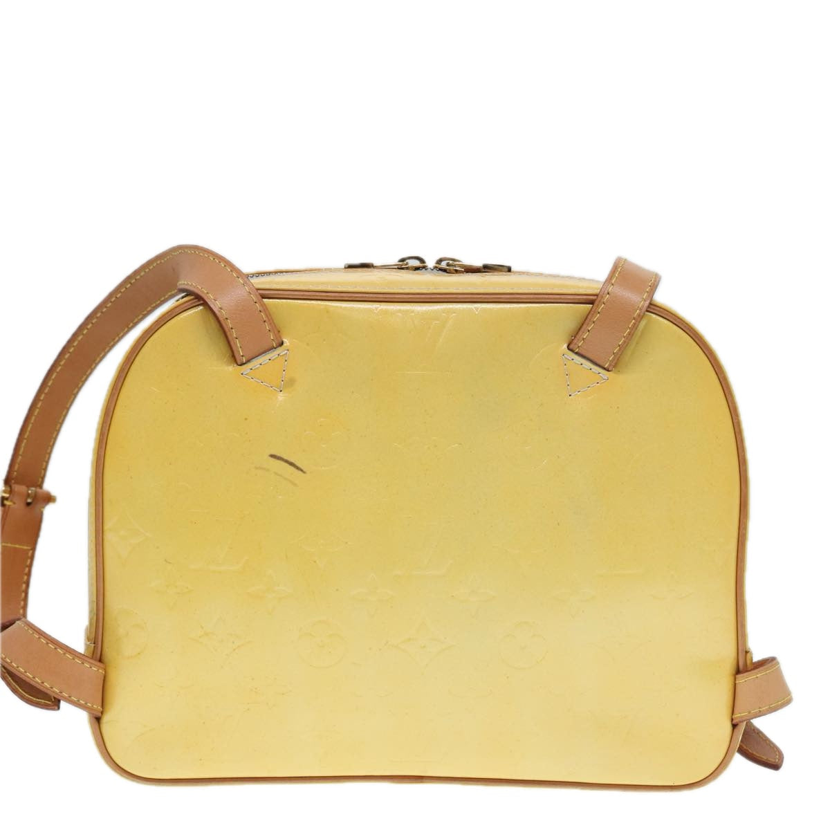 LOUIS VUITTON Monogram Vernis Marley Backpack Gris M91038 LV ep5622