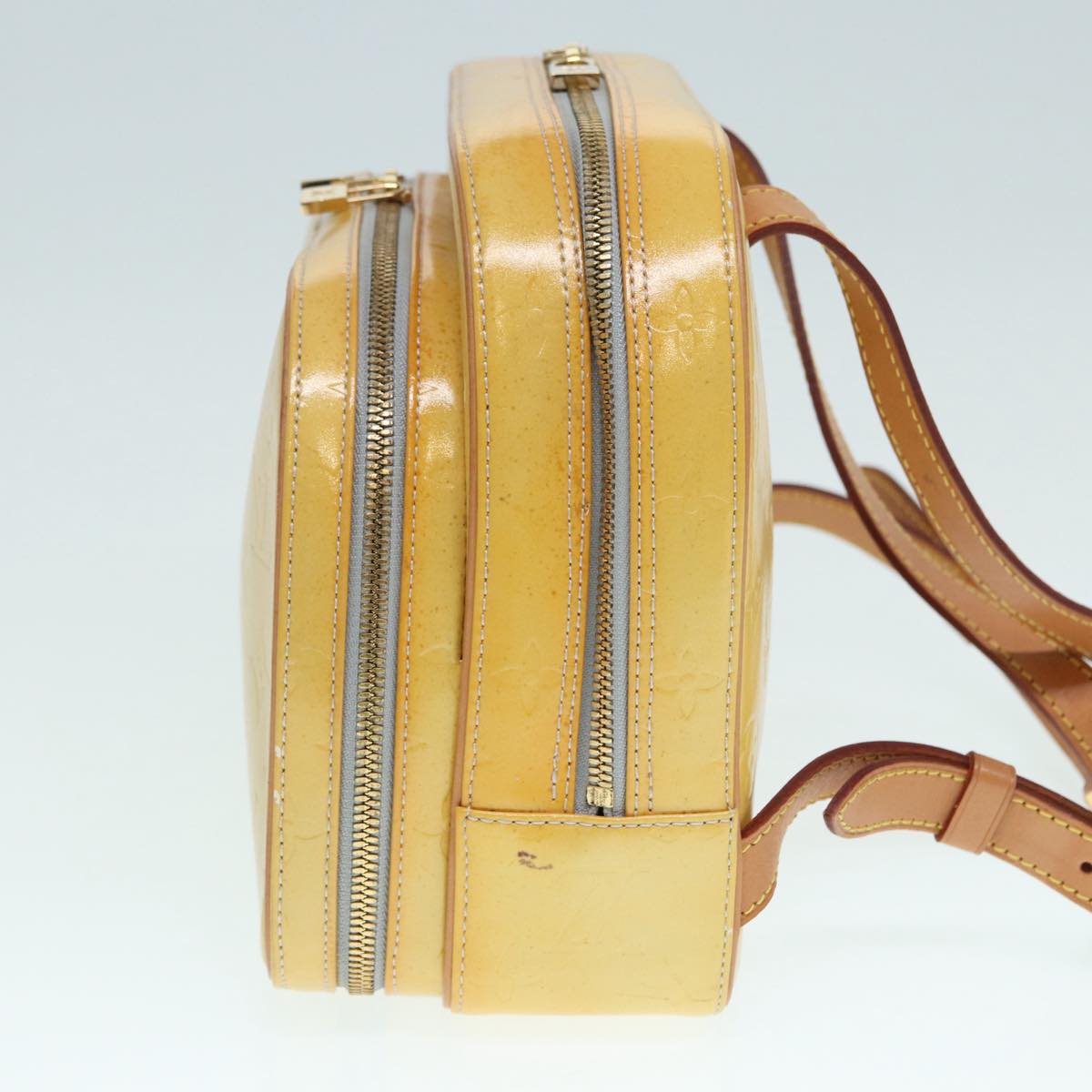 LOUIS VUITTON Monogram Vernis Marley Backpack Gris M91038 LV ep5622