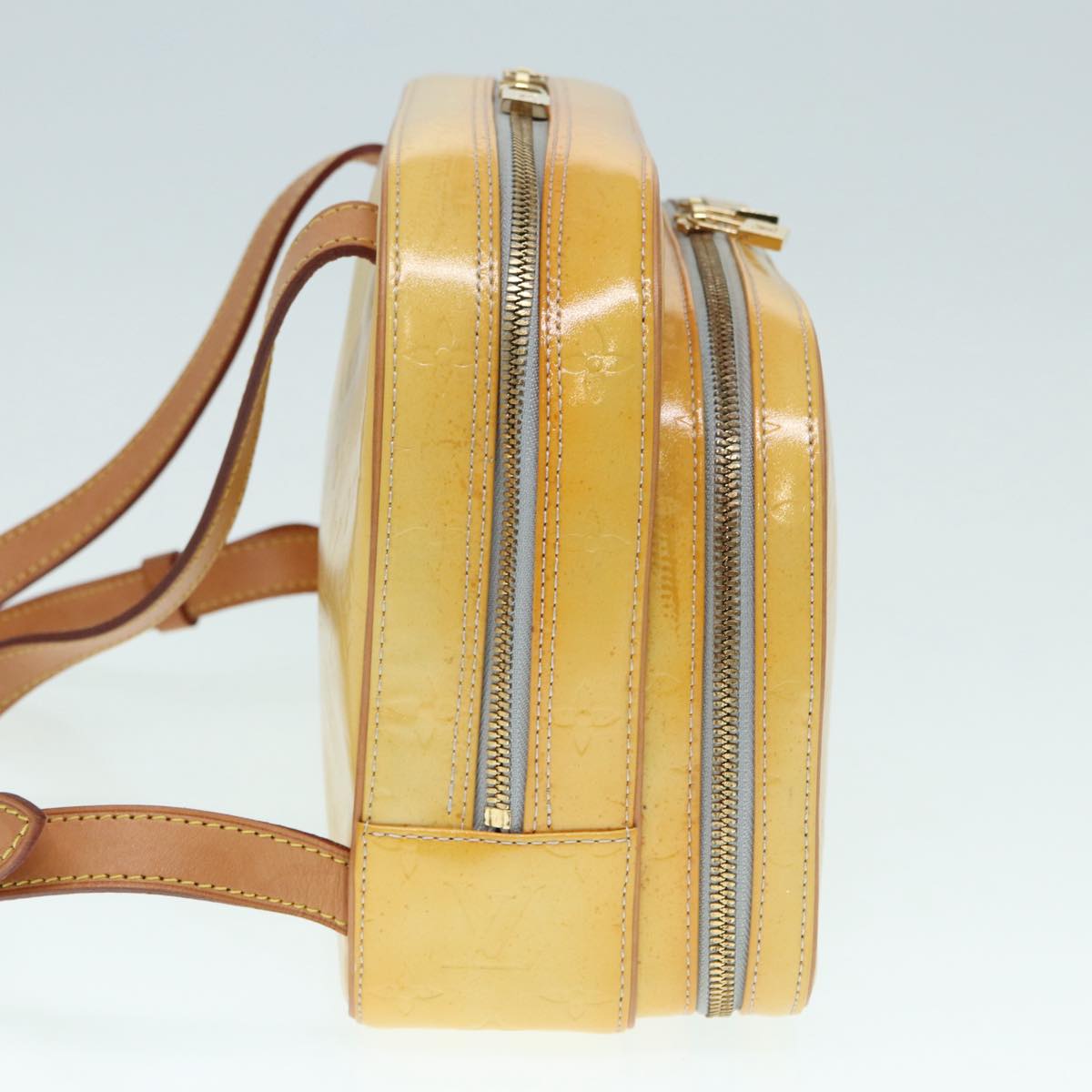 LOUIS VUITTON Monogram Vernis Marley Backpack Gris M91038 LV ep5622