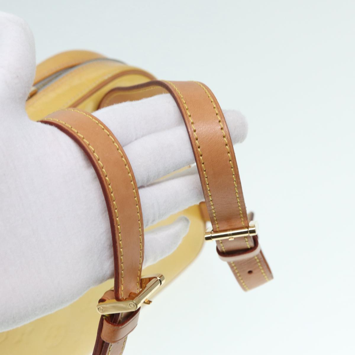 LOUIS VUITTON Monogram Vernis Marley Backpack Gris M91038 LV ep5622