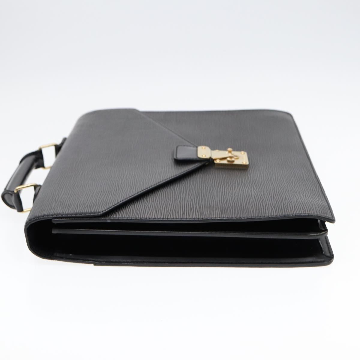 LOUIS VUITTON Epi Serviette Ambassador Business Bag Black M54412 LV ep5632