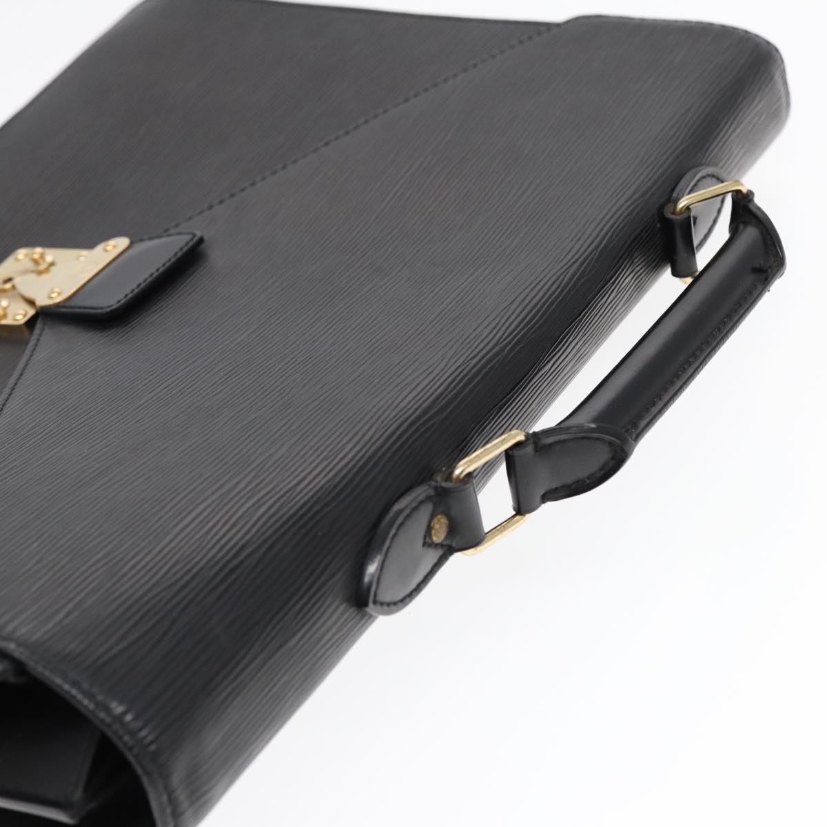 LOUIS VUITTON Epi Serviette Ambassador Business Bag Black M54412 LV ep5632
