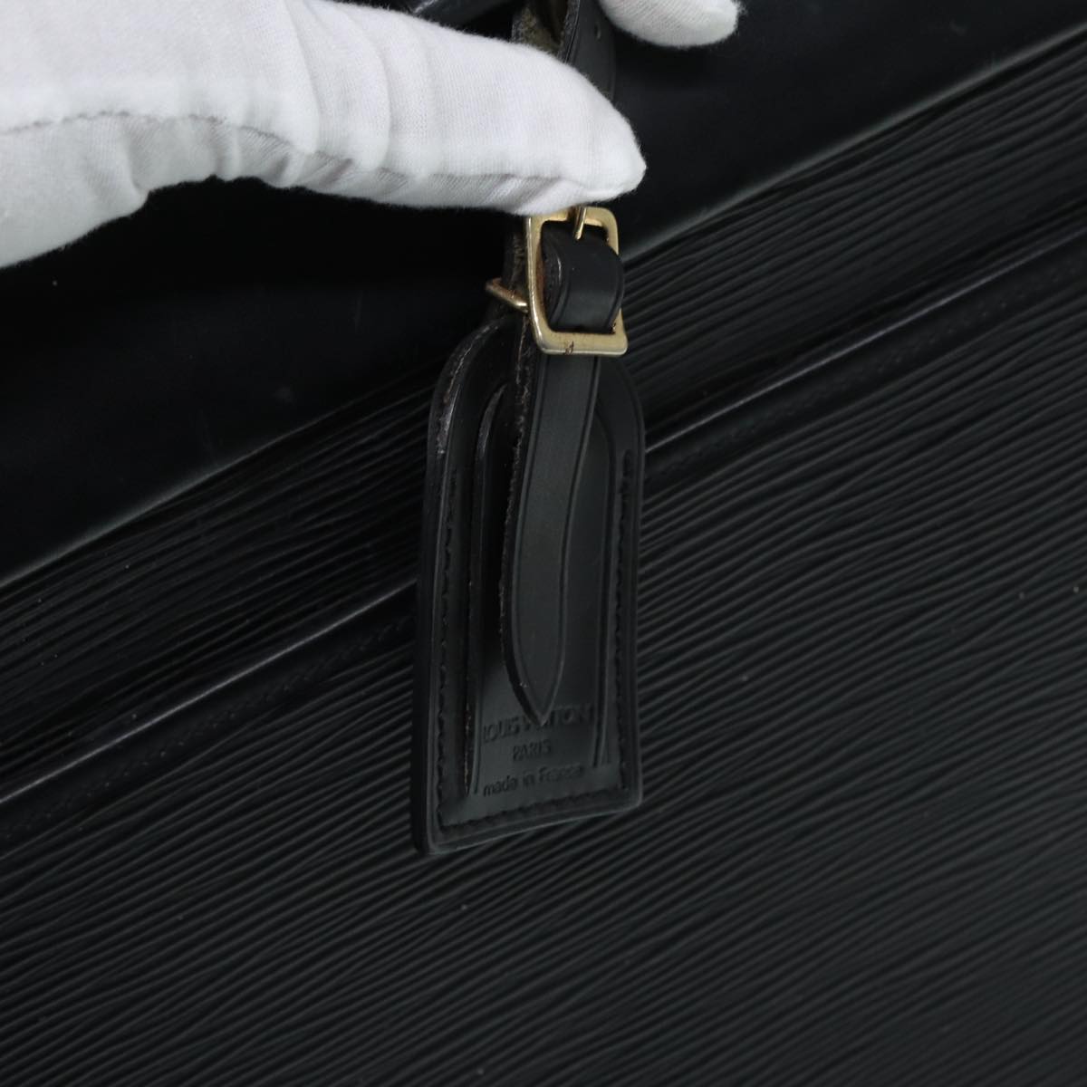 LOUIS VUITTON Epi Riviera Hand Bag Noir Black M48182 LV ep5640