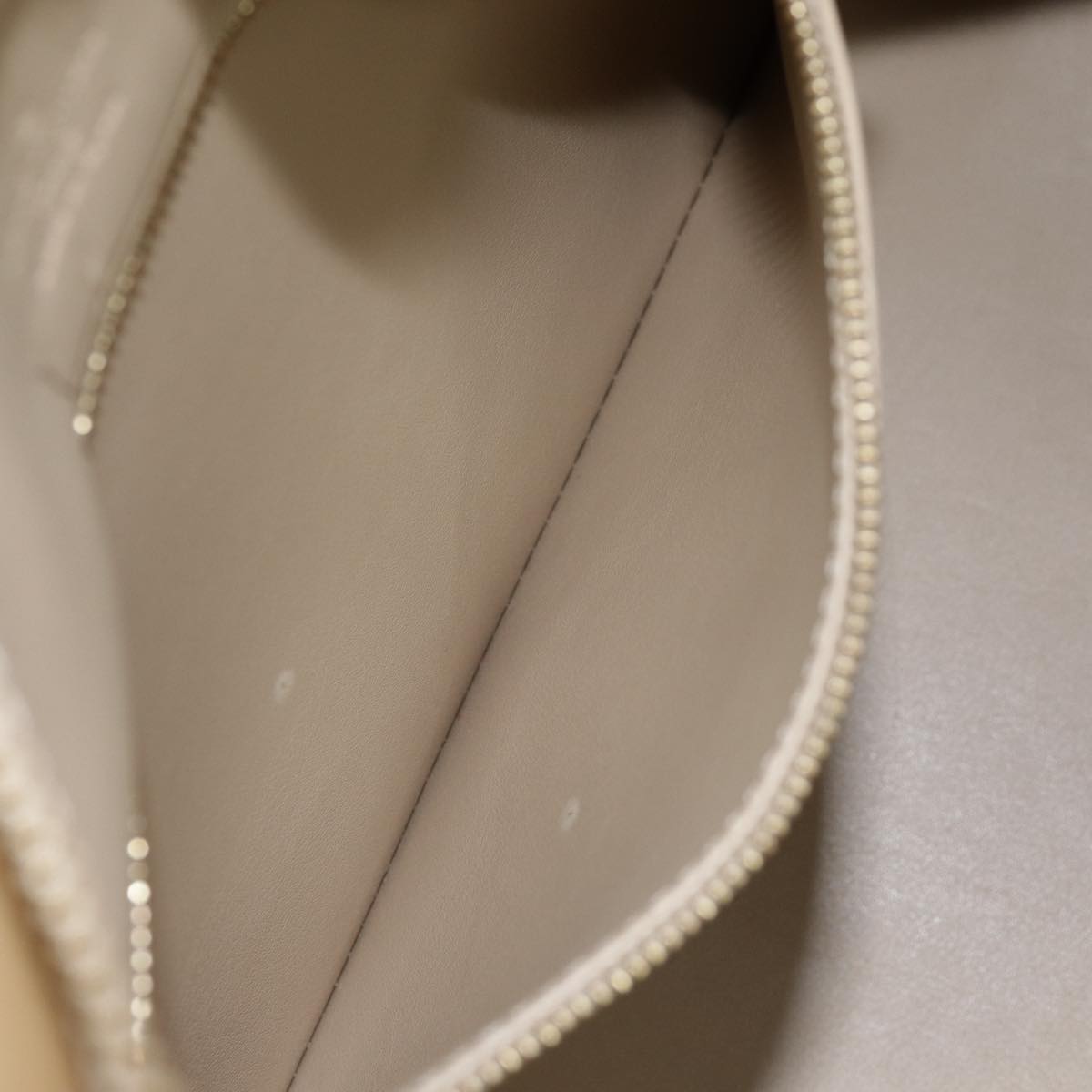 LOUIS VUITTON Monogram Vernis Houston Hand Bag Beige M91004 LV ep5657