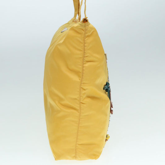 Luxury Prada Tote Bag Nylon Yellow  ep5662