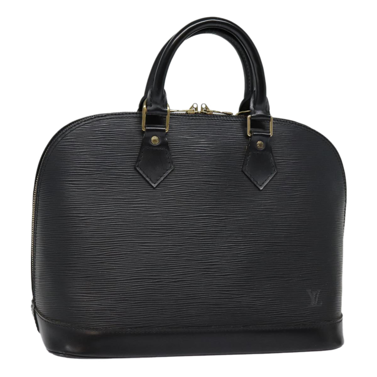 LOUIS VUITTON Epi Alma Hand Bag Black M52142 LV ep5664