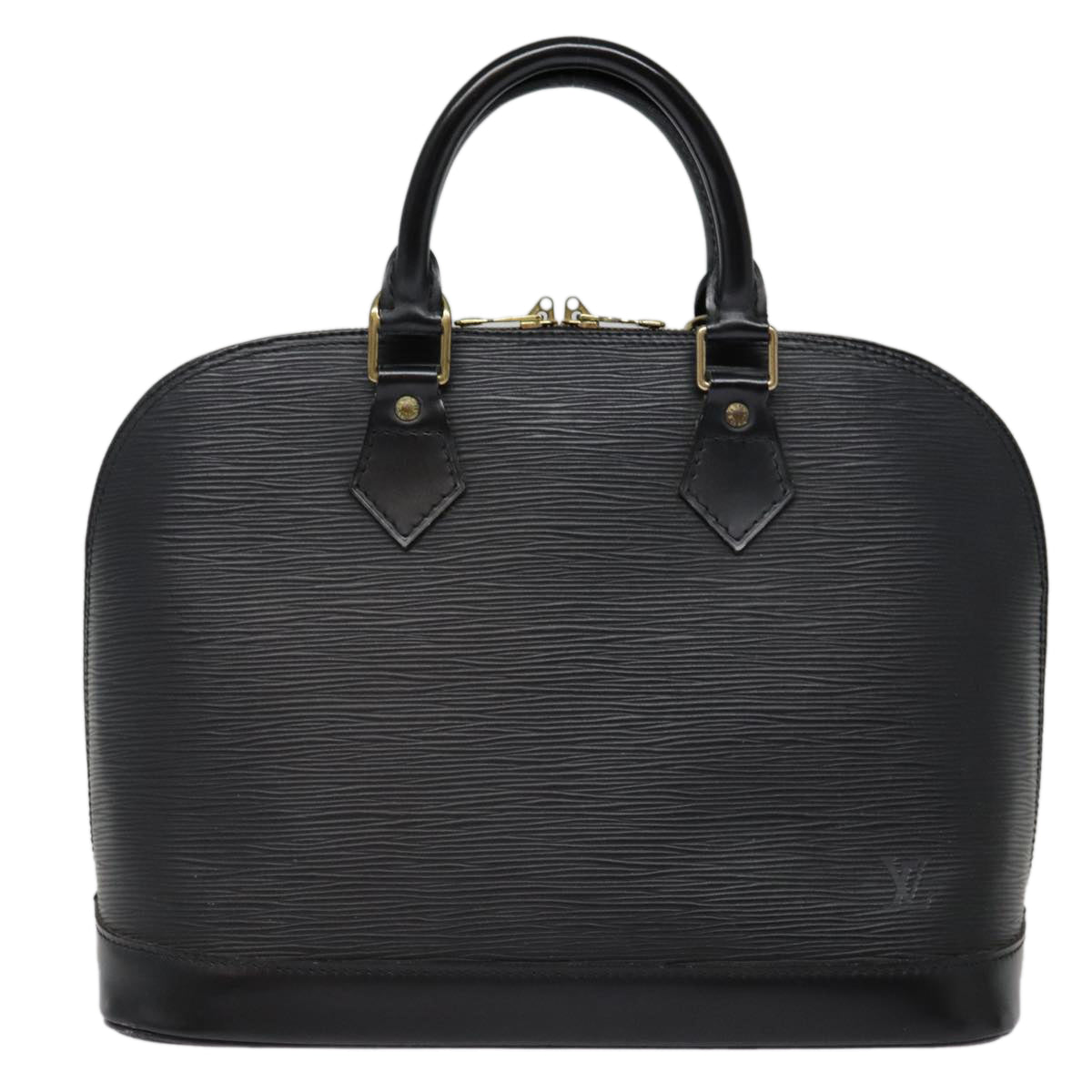 LOUIS VUITTON Epi Alma Hand Bag Black M52142 LV ep5664