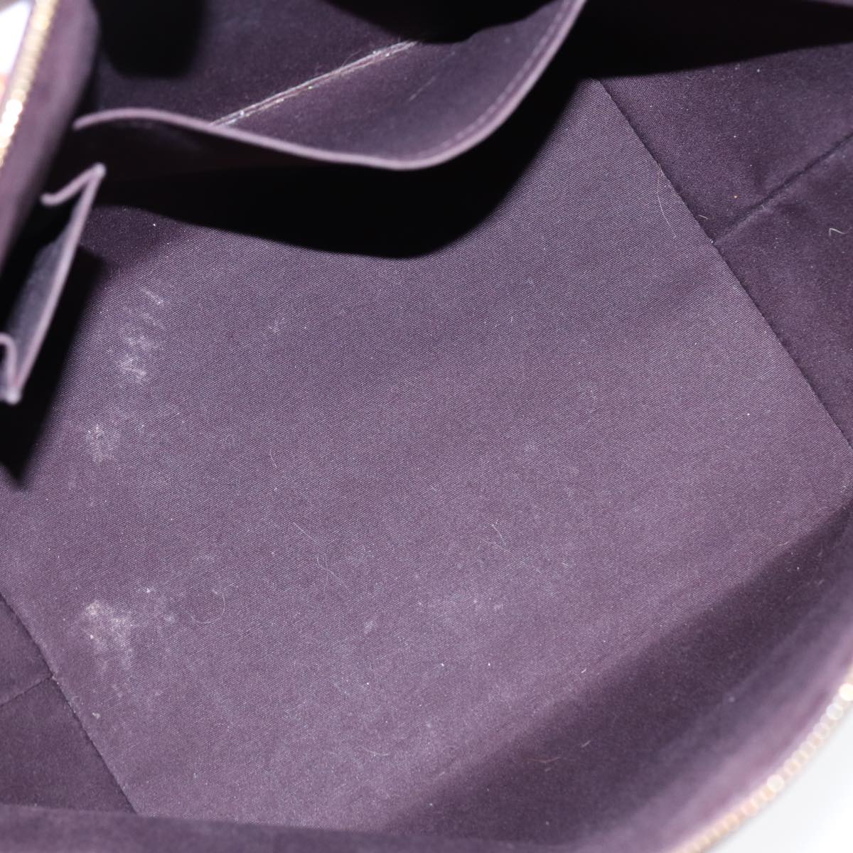 LOUIS VUITTON Monogram Vernis Bellevue GM Tote Bag Amarante M93589 ep5671