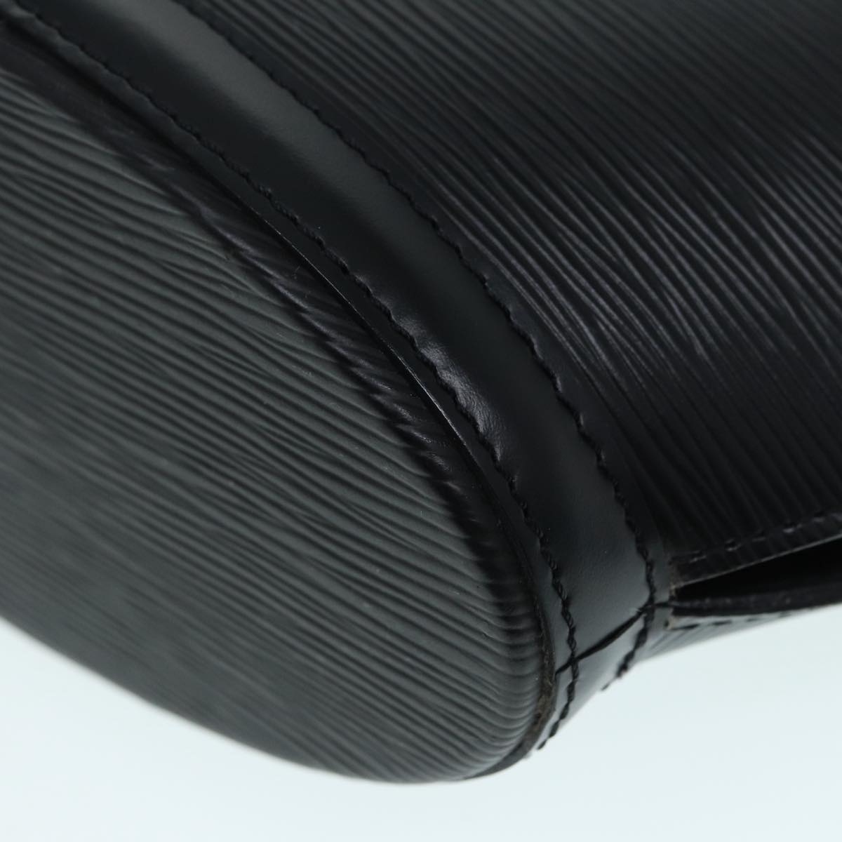 LOUIS VUITTON Epi Saint Jacques Hand Bag Black M52272 LV ep5680