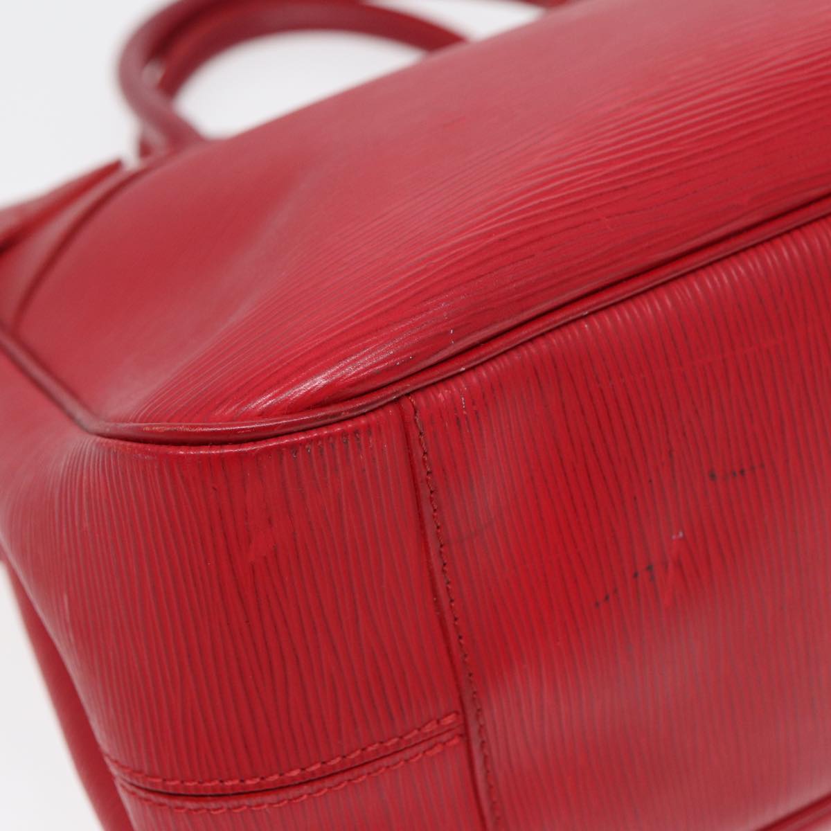 LOUIS VUITTON Epi Passy PM Hand Bag Red M5926E LV ep5683