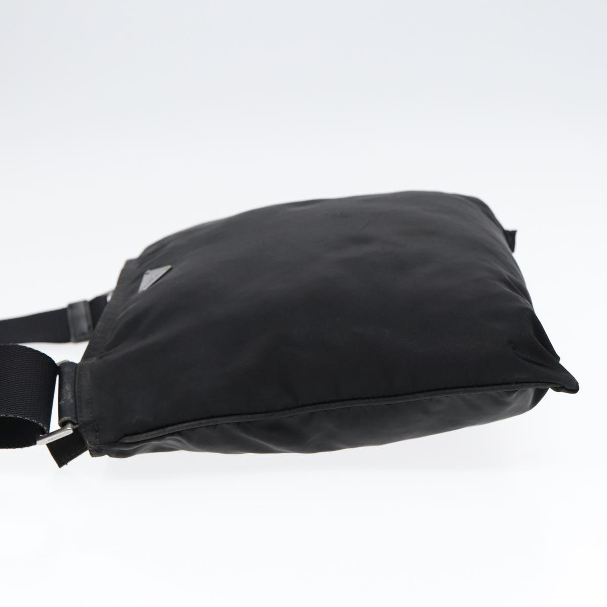 Luxury Prada Shoulder Bag Nylon Black Silver  ep5690