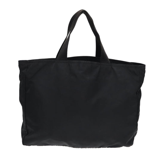 Luxury Prada Tote Bag Nylon Black Silver  ep5692