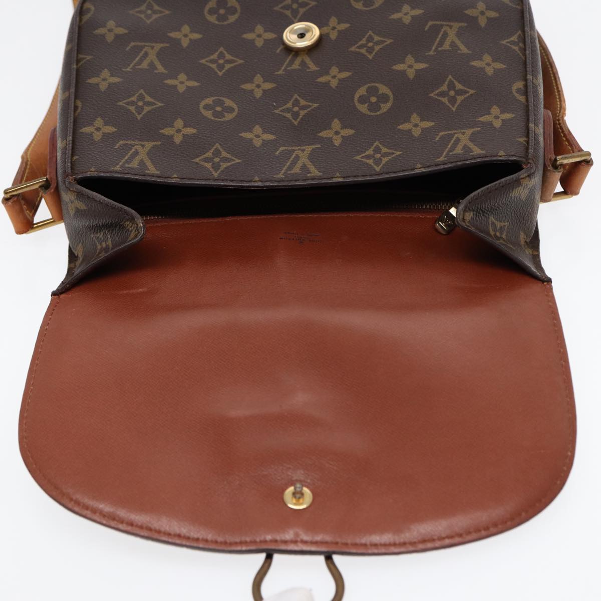 LOUIS VUITTON Monogram Saint Cloud GM Shoulder Bag M51242 LV ep5693