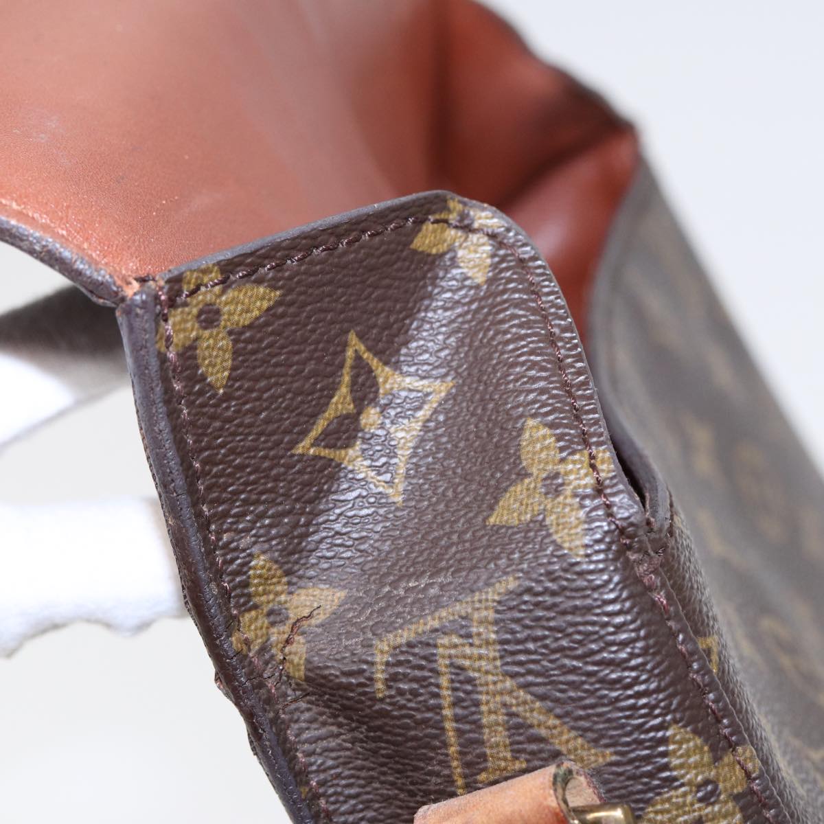 LOUIS VUITTON Monogram Saint Cloud GM Shoulder Bag M51242 LV ep5693