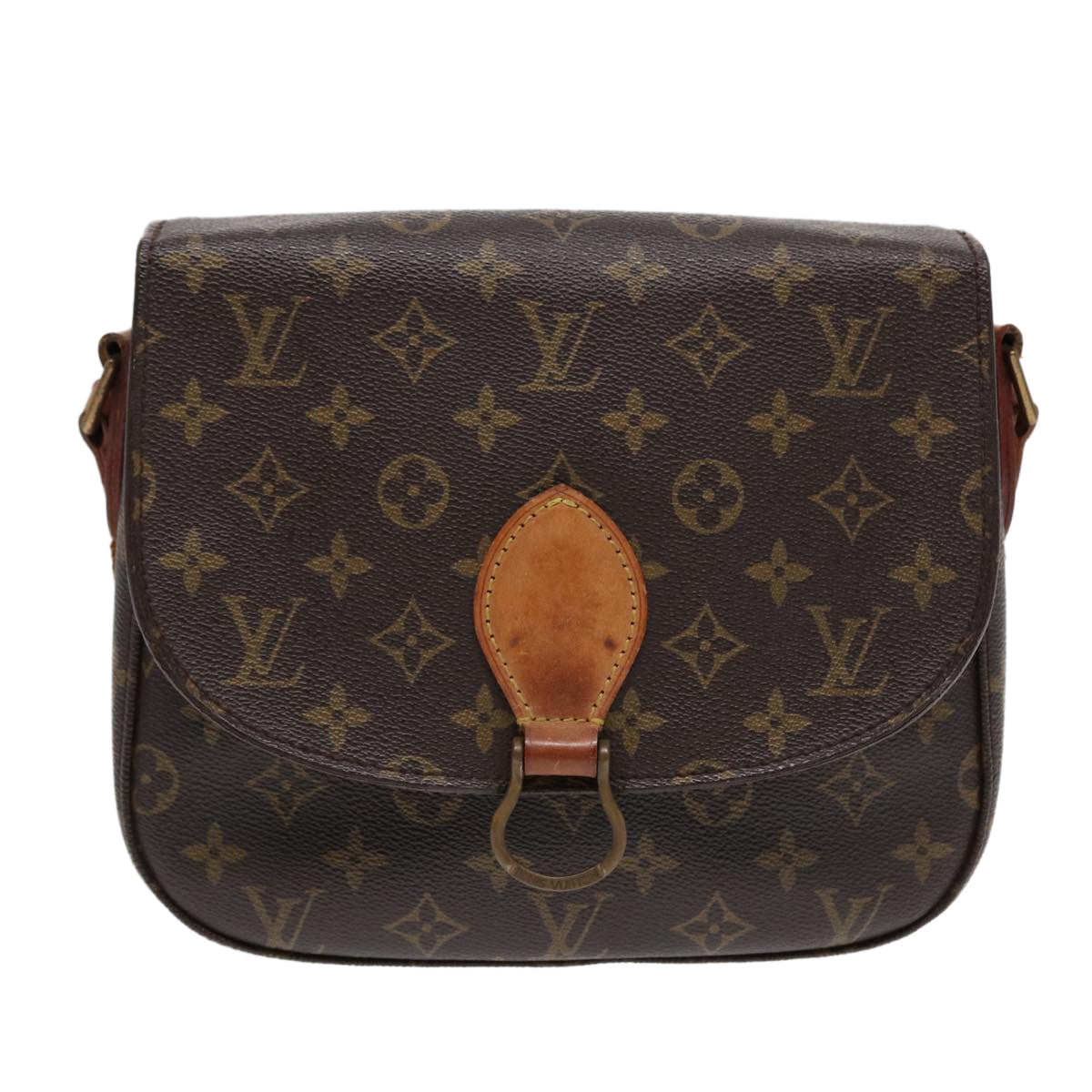 LOUIS VUITTON Monogram Saint Cloud GM Shoulder Bag M51242 LV ep5693