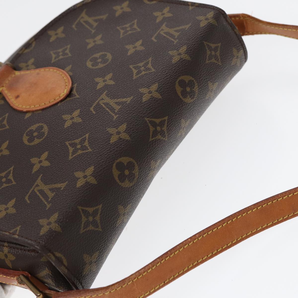 LOUIS VUITTON Monogram Saint Cloud GM Shoulder Bag M51242 LV ep5693