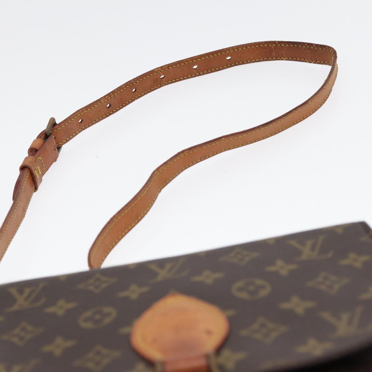 LOUIS VUITTON Monogram Saint Cloud GM Shoulder Bag M51242 LV ep5693