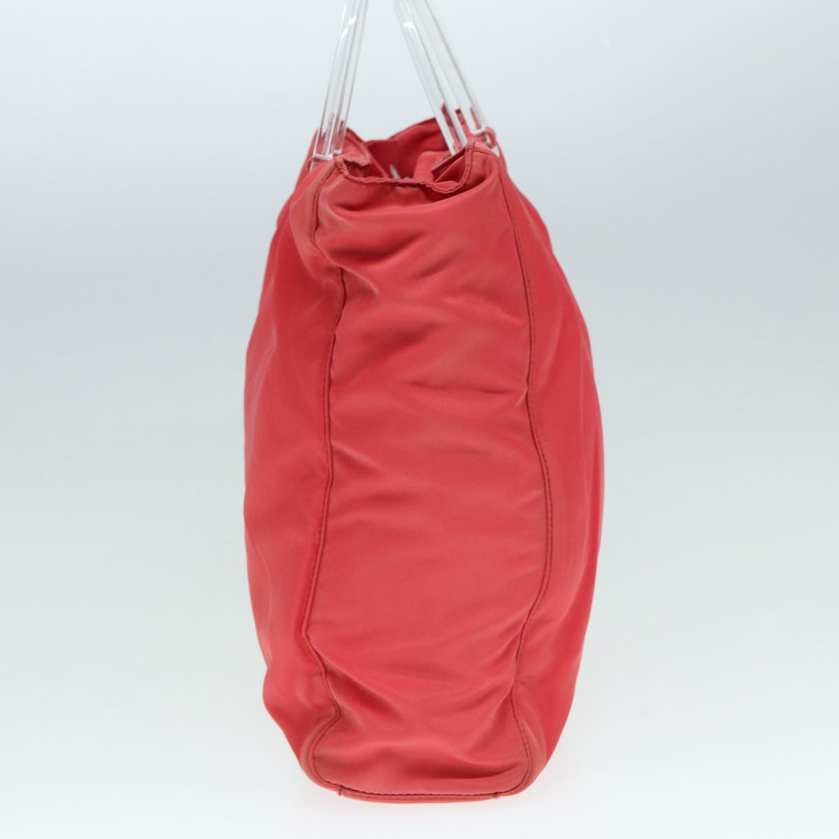 Luxury Prada Hand Bag Nylon Pink Silver  ep5695