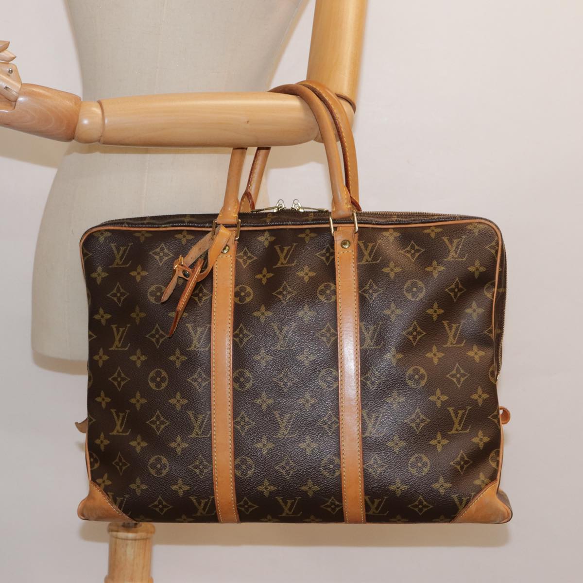 LOUIS VUITTON Monogram Porte Documents Voyage Business Bag M53361 ep5702