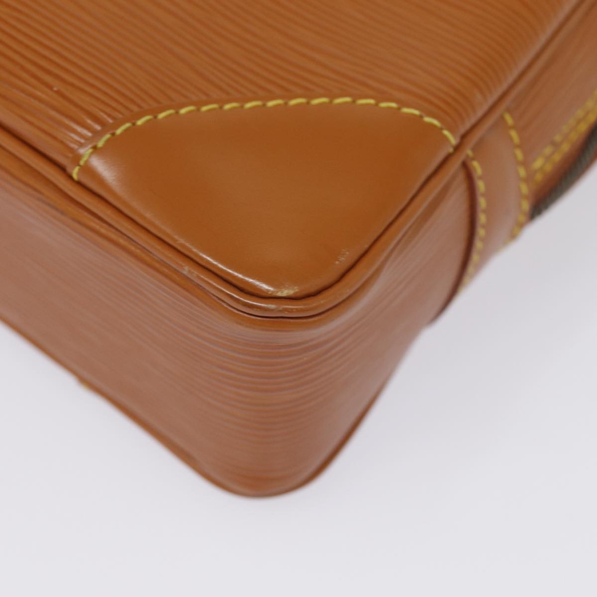 LOUIS VUITTON Epi Porte Documents Voyage Bag Zipangu Gold M54478 LV ep5703